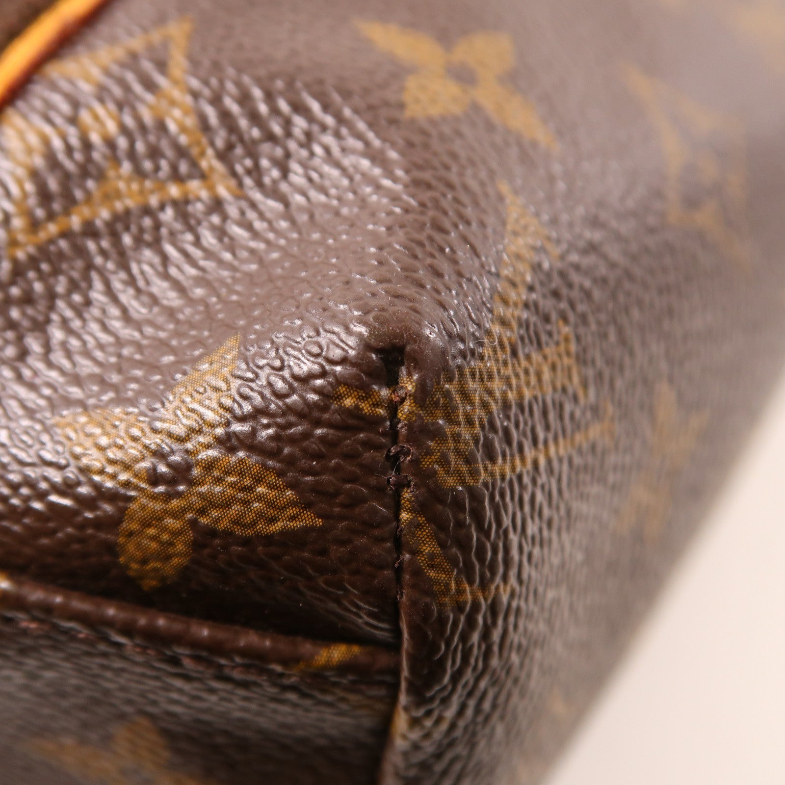 LOUIS VUITTON 【激減優惠】Monogram Cabas Beaubourg金扣肩背袋啡色