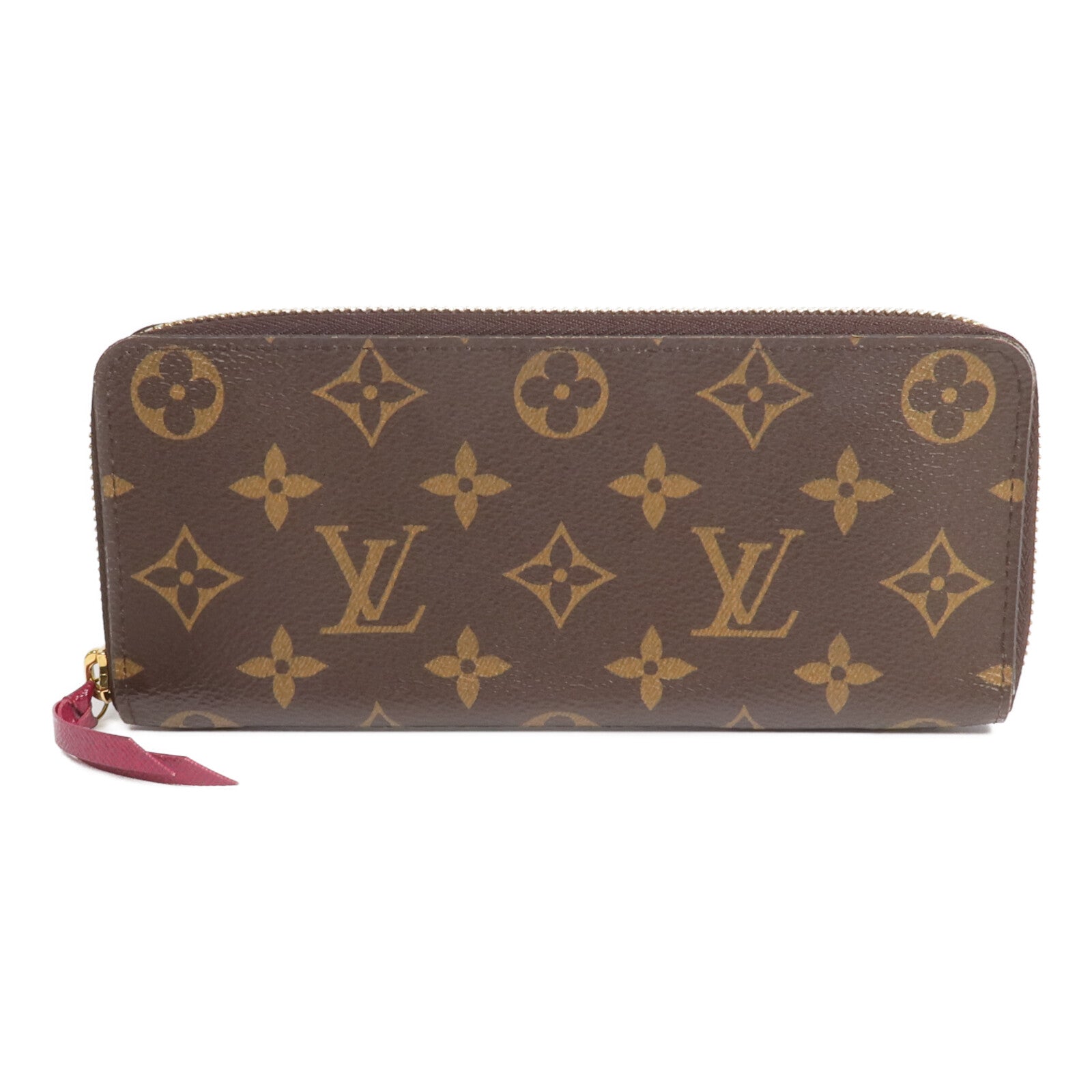 LOUIS VUITTON Monogram Clemence Wallet金扣長錢包
