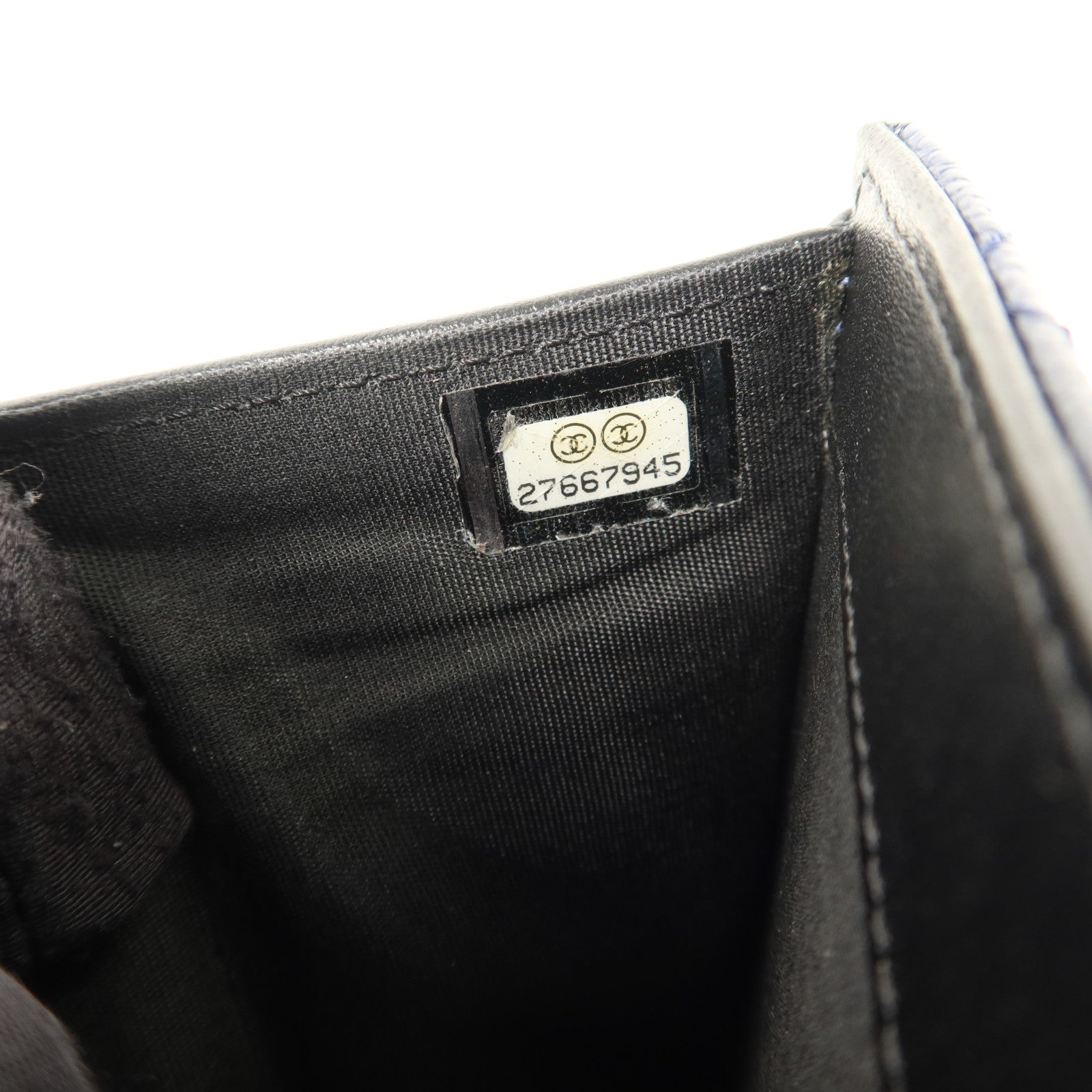 CHANEL 牛皮皮革CC Filigree Flap Wallet錢包