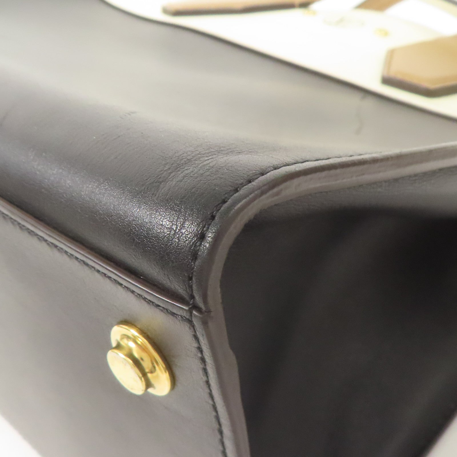 LOUIS VUITTON 牛皮皮革City Steamer金扣手挽肩背兩用袋