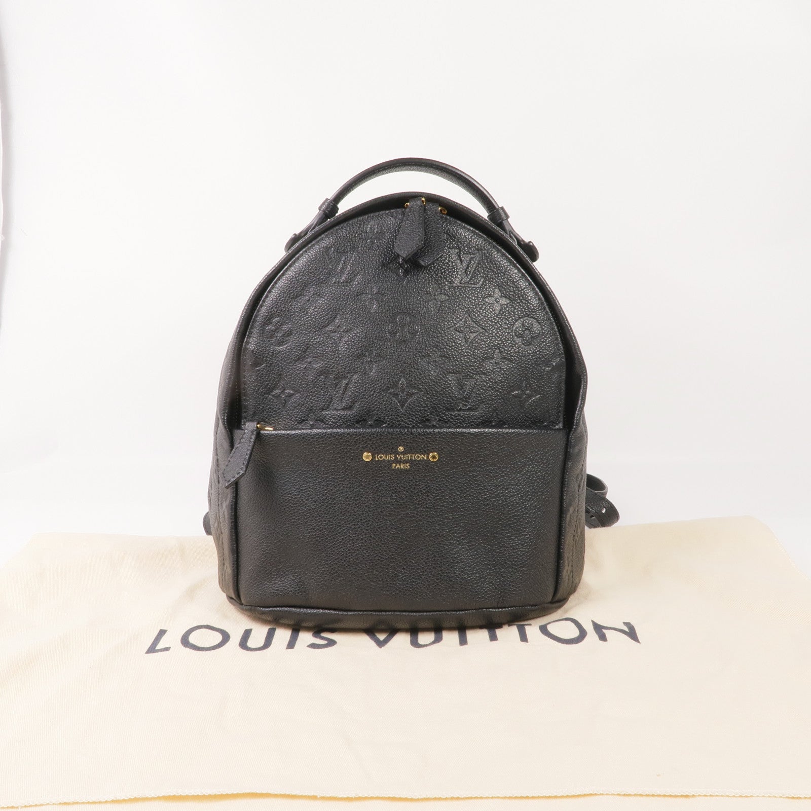 LOUIS VUITTON Monogram Empreinte Sorbonne金扣背包