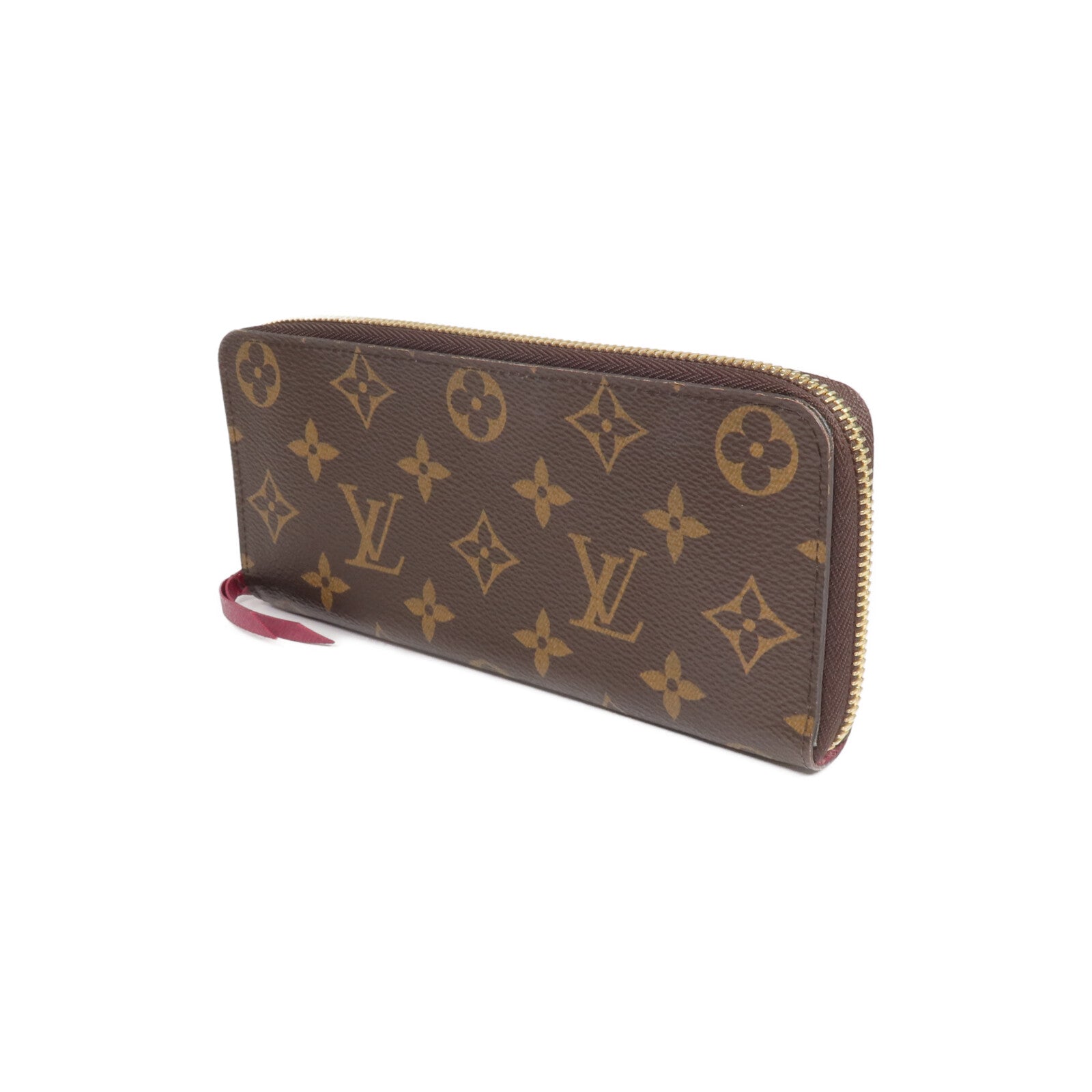 LOUIS VUITTON Monogram Clemence Wallet金扣長錢包