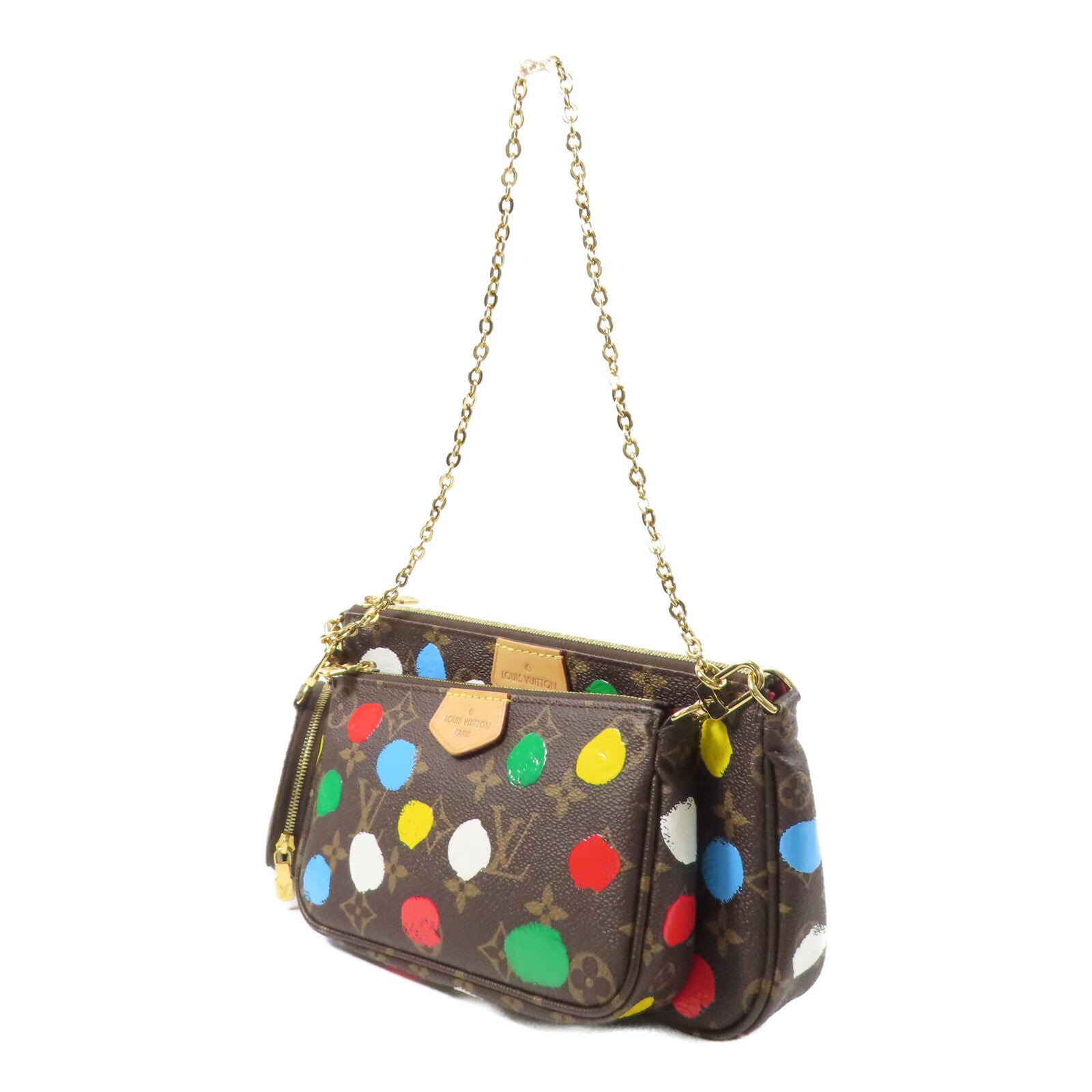 LOUIS VUITTON Monogram Multi Pochette手挽肩背兩用袋