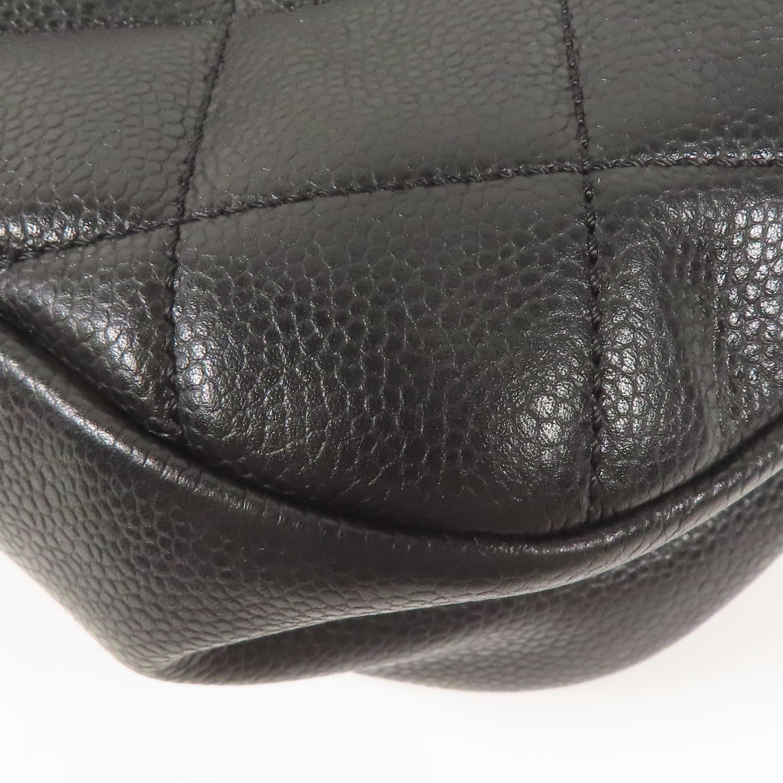 CHANEL 【激減優惠】牛皮皮革Tote Bag金扣肩背袋