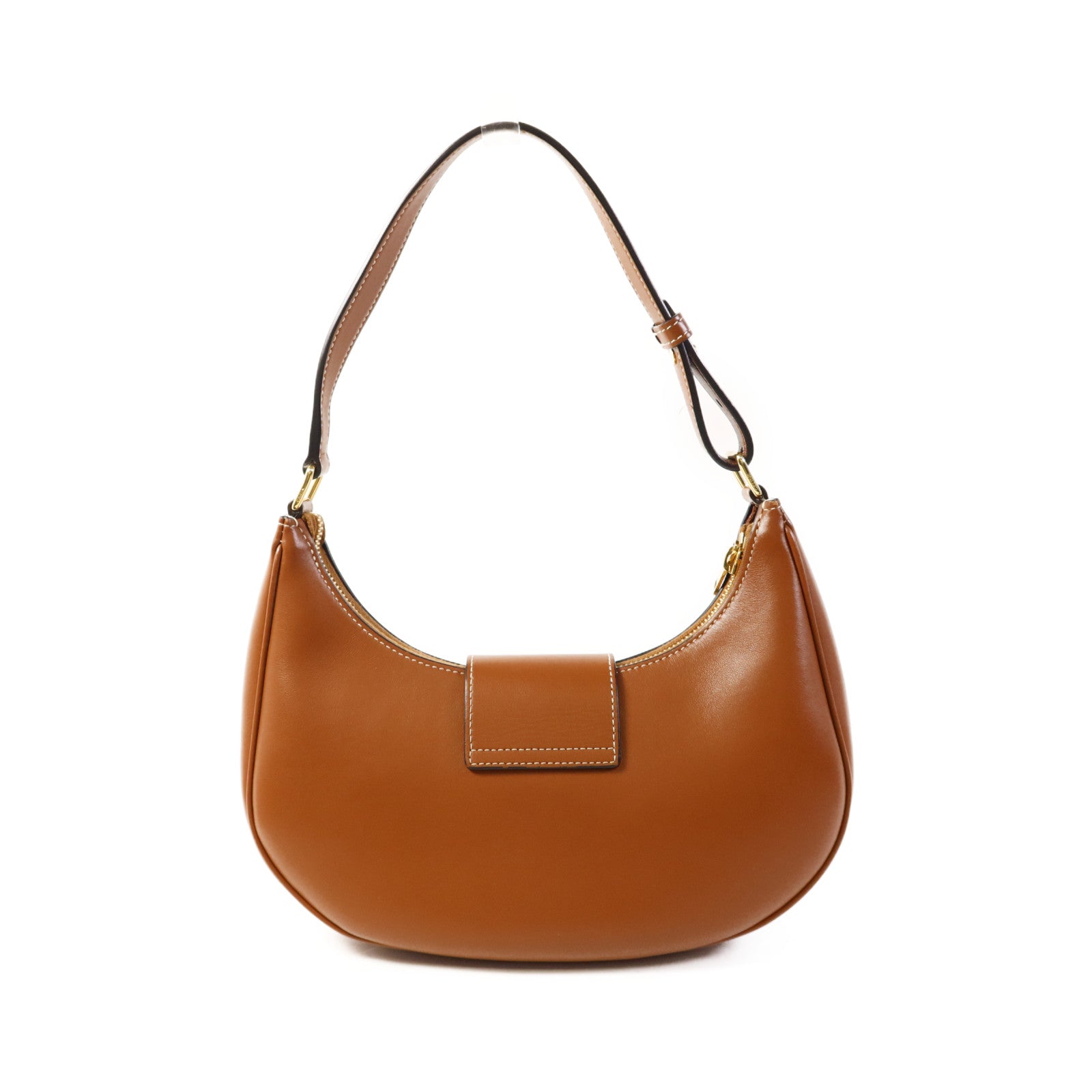 CELINE 牛皮皮革Ava Bag金扣肩背袋