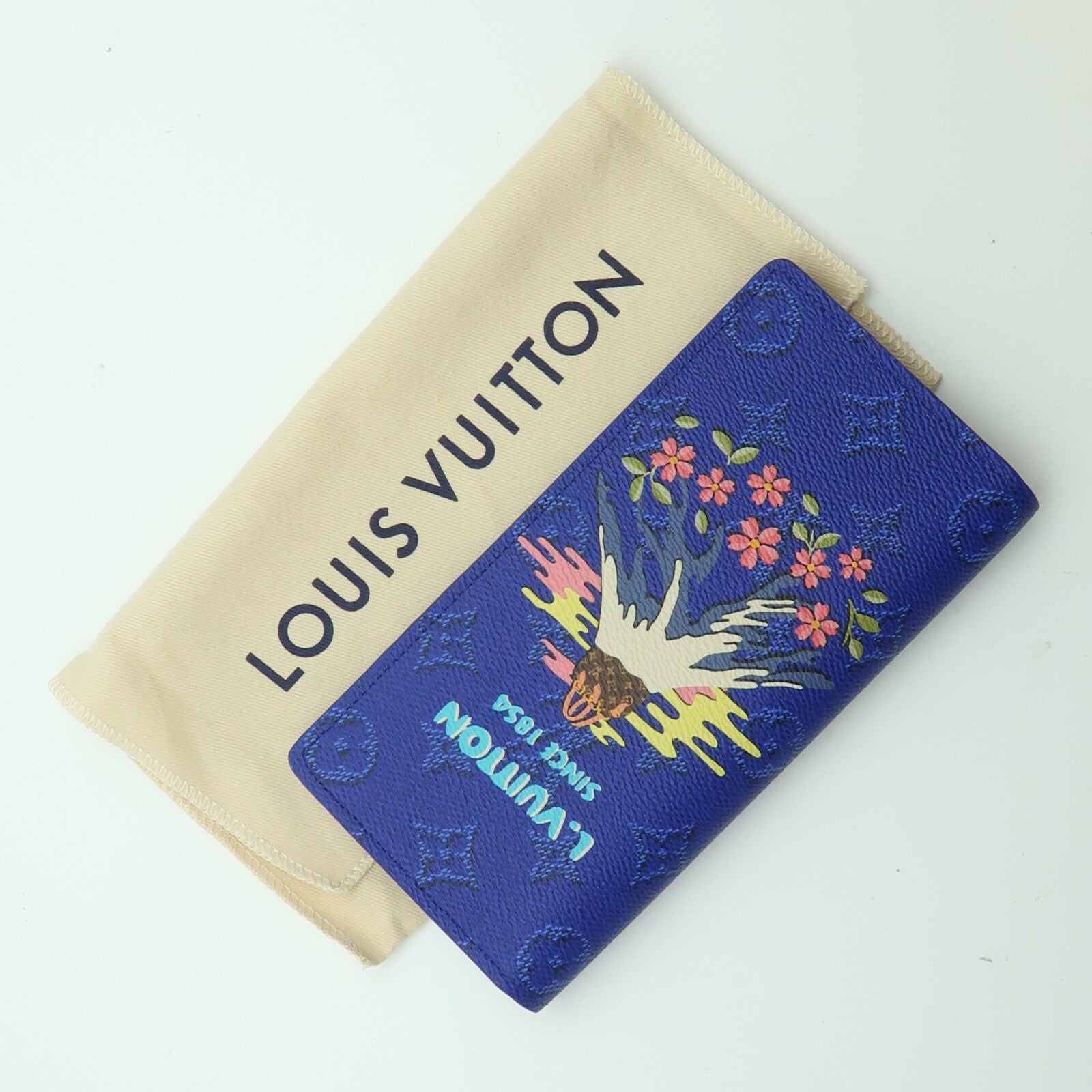 LOUIS VUITTON Monogram Brazza Wallet長錢包