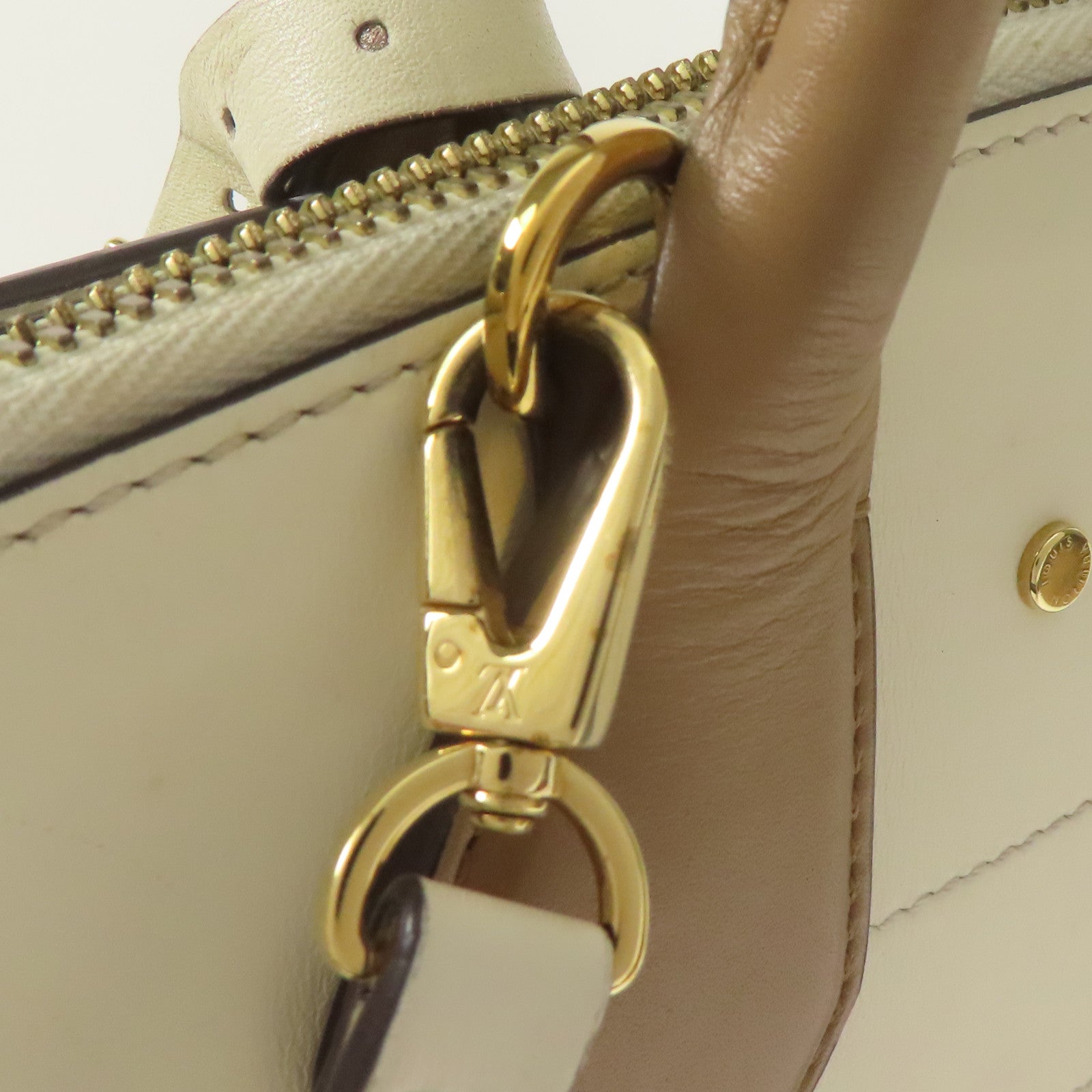 LOUIS VUITTON 牛皮皮革City Steamer金扣手挽肩背兩用袋