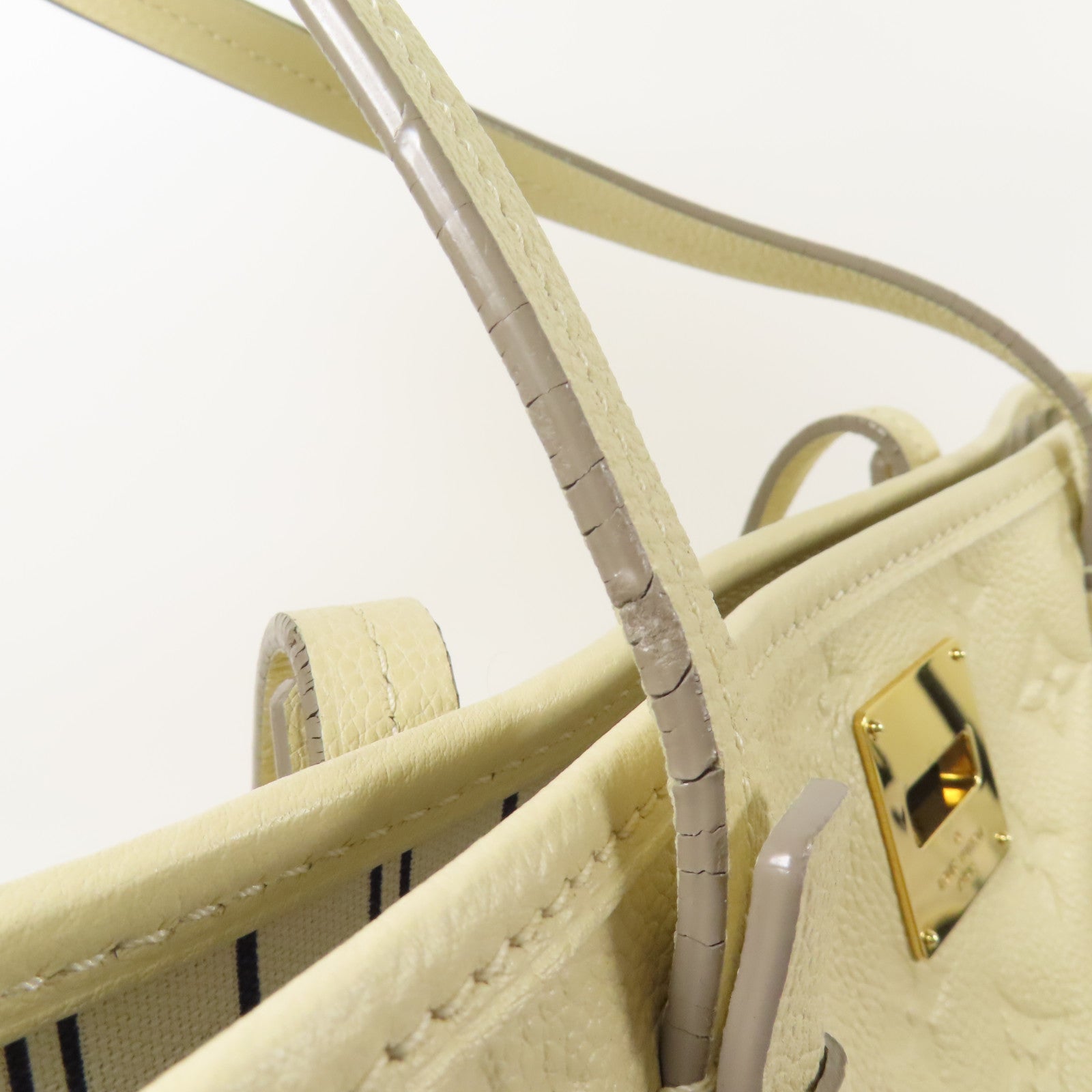LOUIS VUITTON Monogram Empreinte Citadine PM金扣肩背袋
