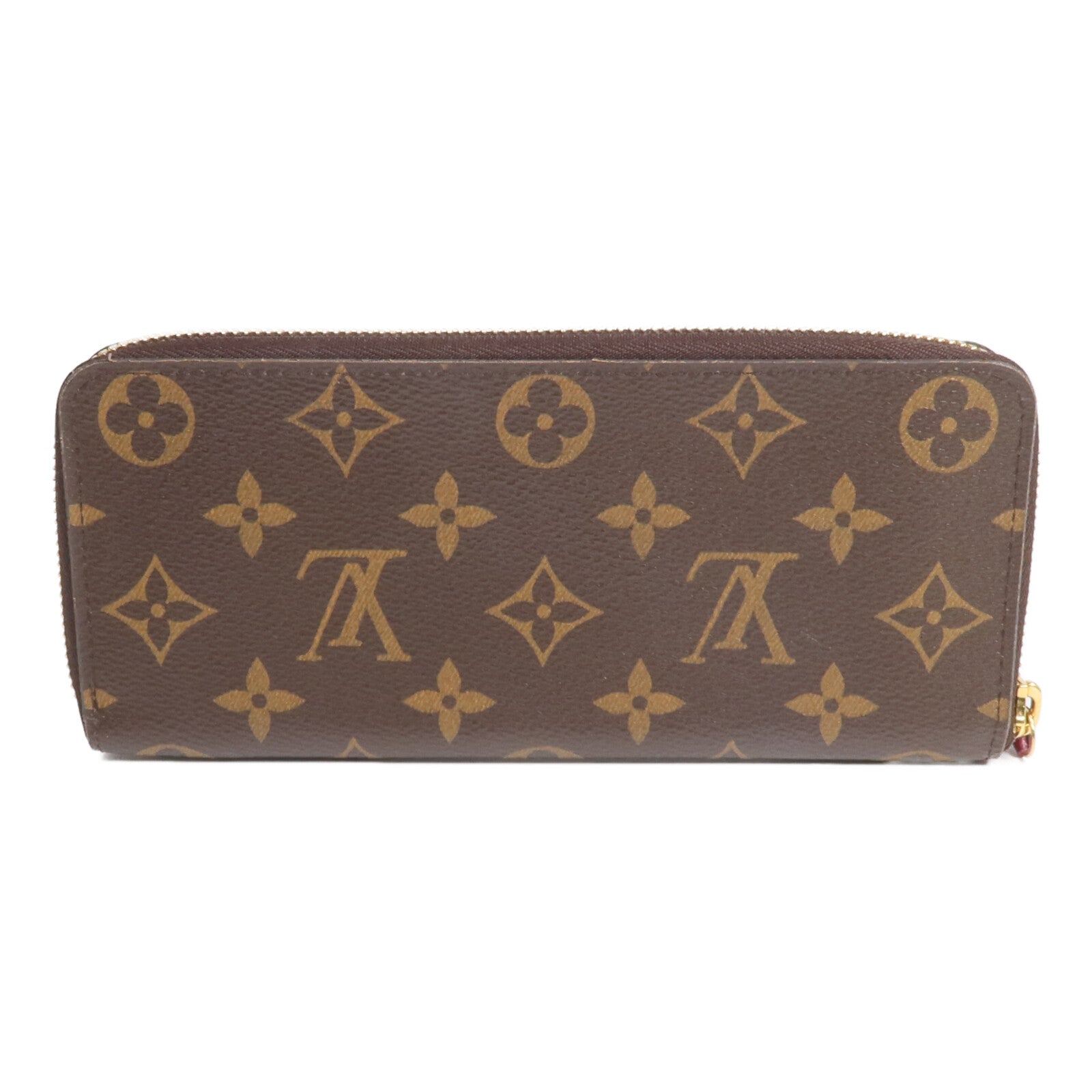 LOUIS VUITTON Monogram Clemence Wallet金扣長錢包