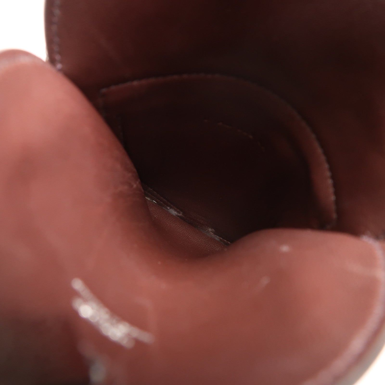 HERMES Mysore皮革In The Loop Phone To Go Wink GM銀扣肩背袋Rouge Sellier