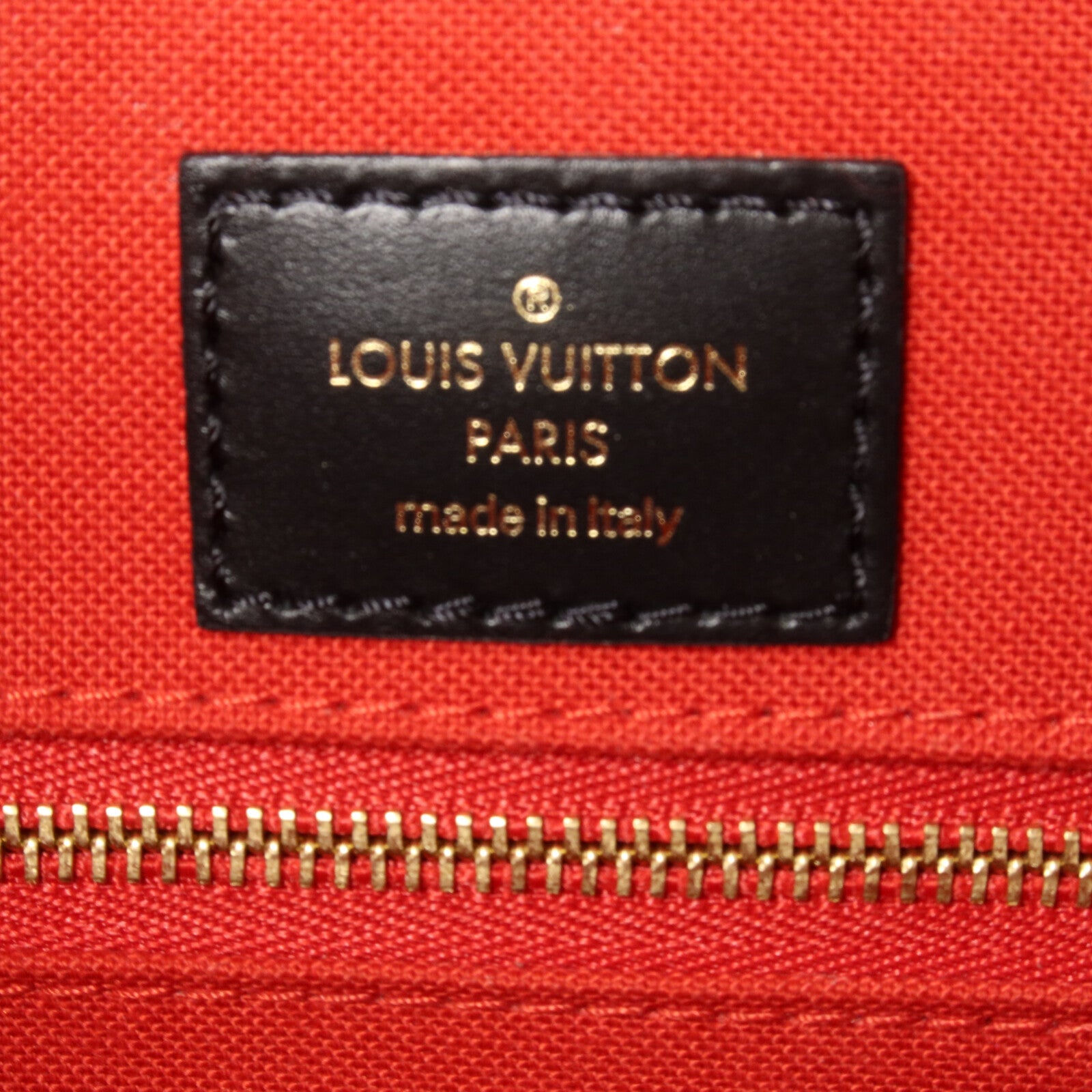 LOUIS VUITTON Monogram Giant On The Go MM手挽肩背兩用袋