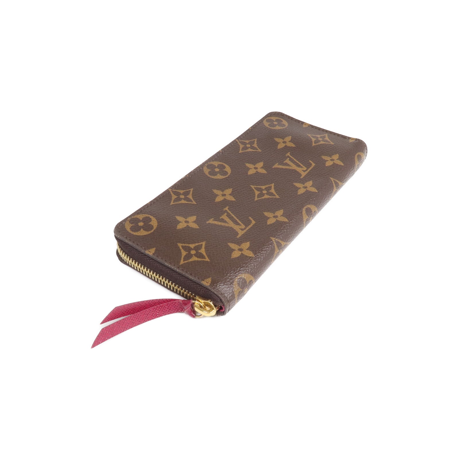 LOUIS VUITTON Monogram Clemence Wallet金扣長錢包