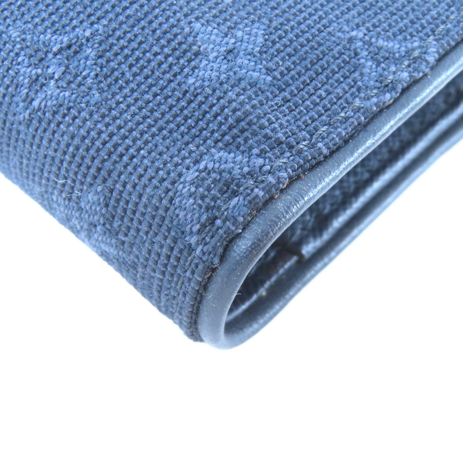 LOUIS VUITTON Monogram Wallet金扣錢包深藍色