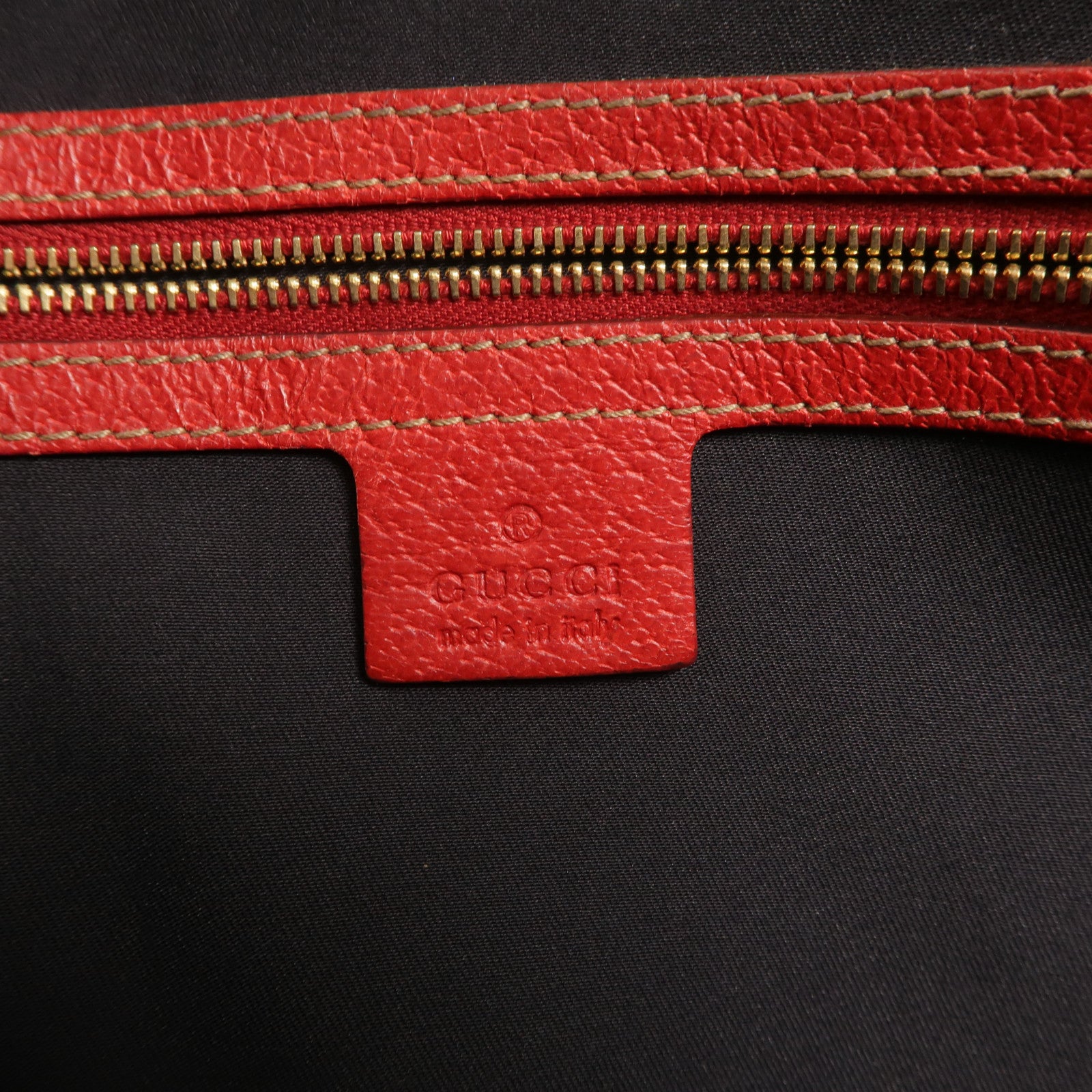 GUCCI 帆布Sherry Line肩背袋