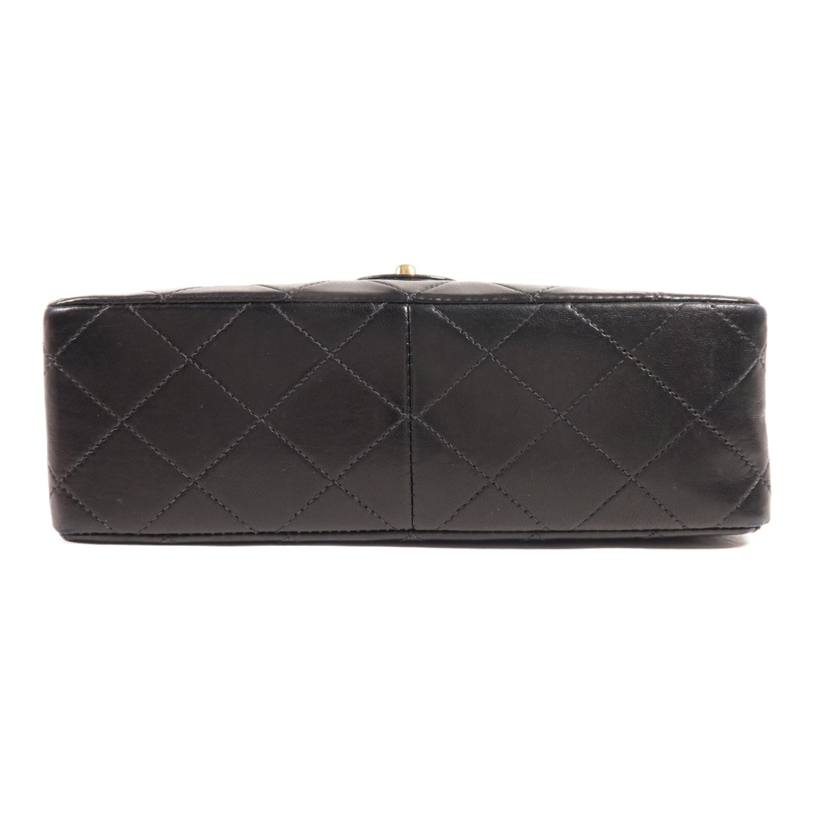 CHANEL 羊皮皮革Vintage Bag金扣鏈帶肩背袋