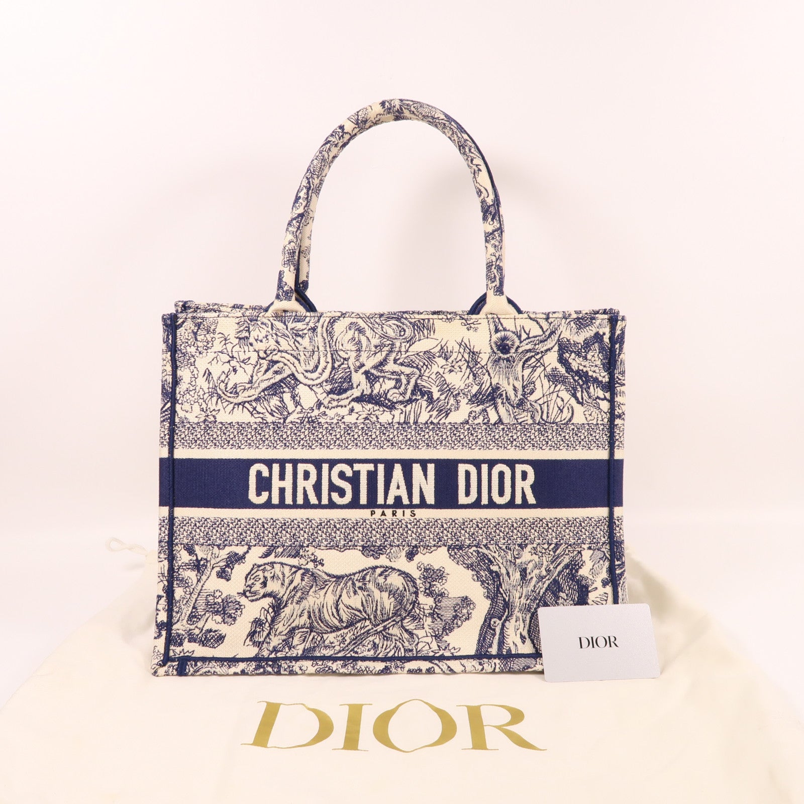 Dior 帆布Book Tote手挽袋