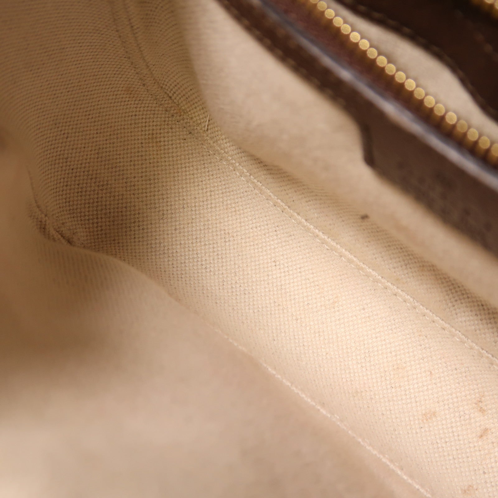 GUCCI 塗層帆布Shoulder Bag金扣肩背袋