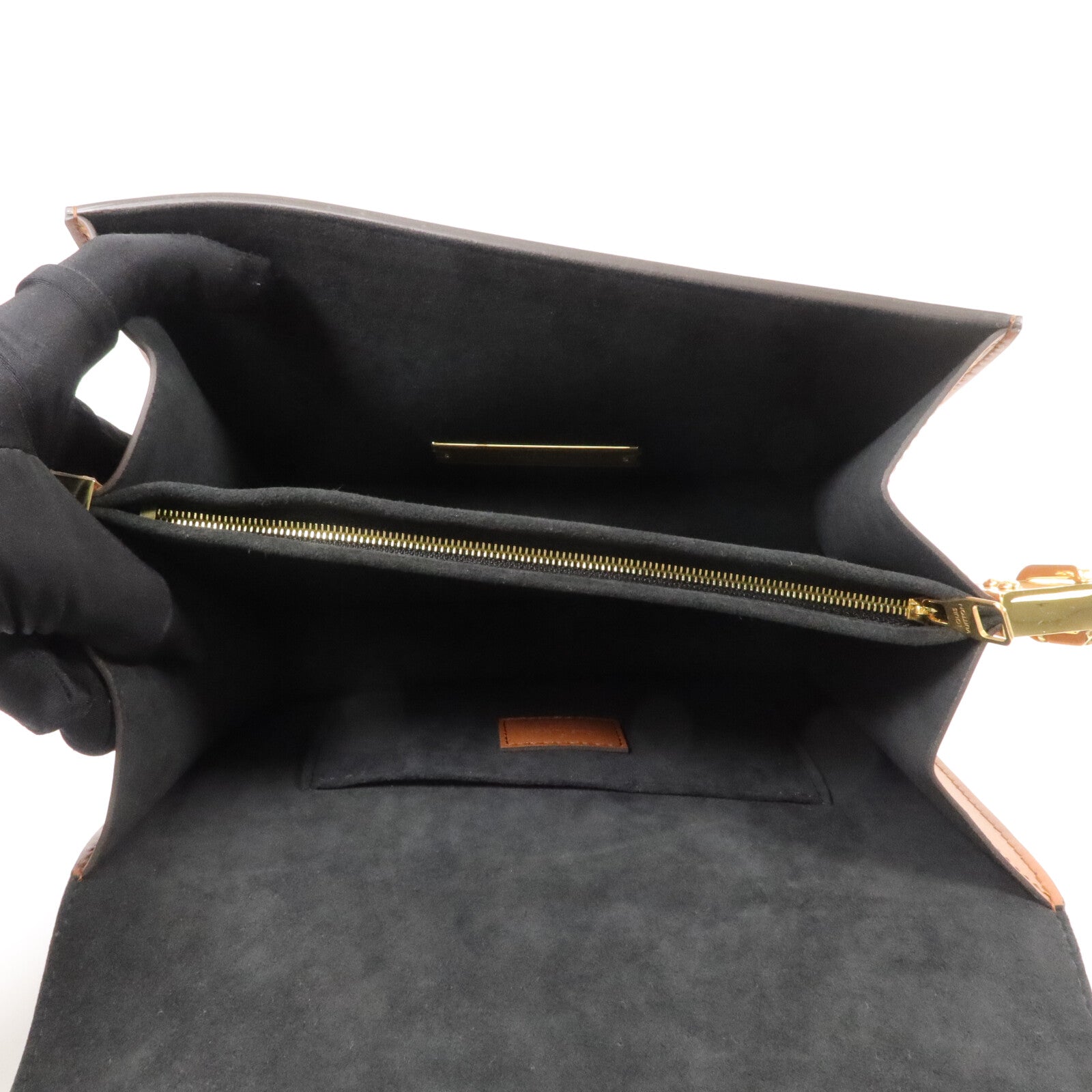 LOUIS VUITTON Monogram Reverse Dauphine MM肩背袋