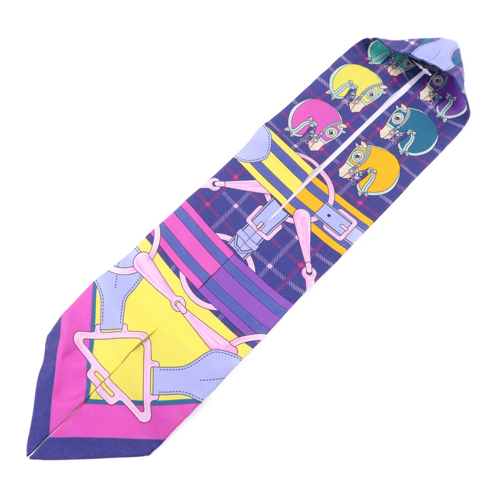 HERMES 絲質Twilly絲巾