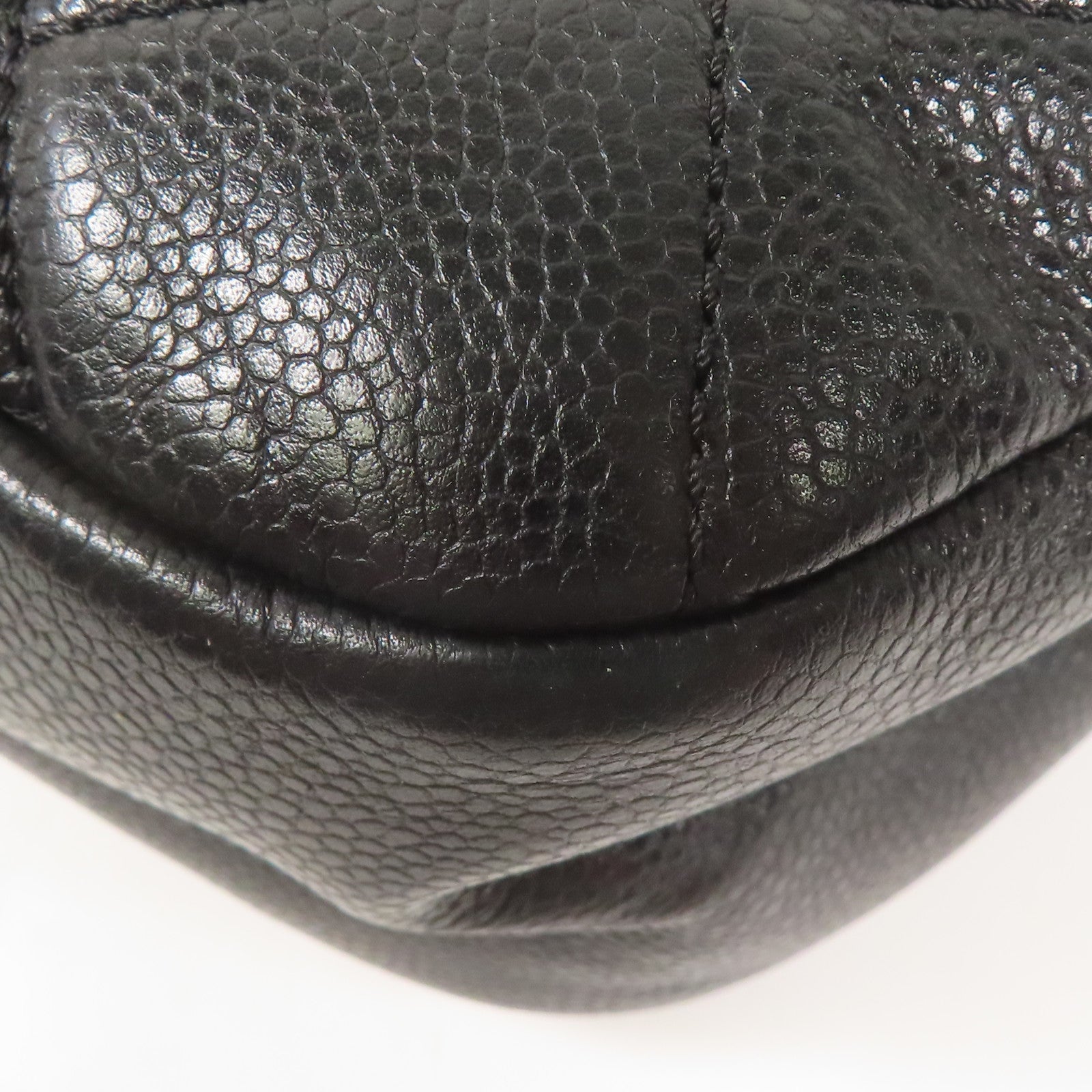 CHANEL 【激減優惠】牛皮皮革Tote Bag金扣肩背袋