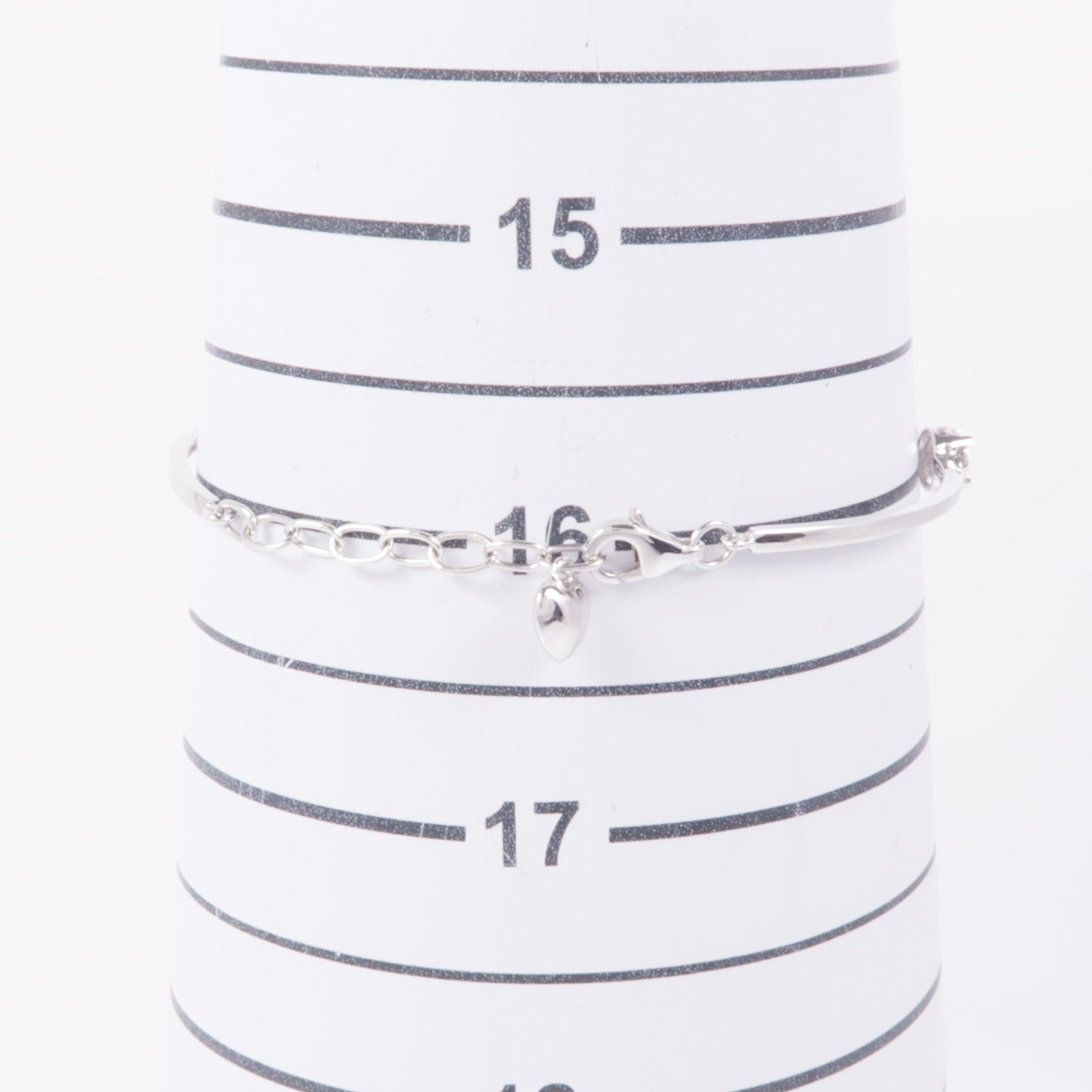 JEWELRY 18K白金Diamond Bracelet鑽石手鐲