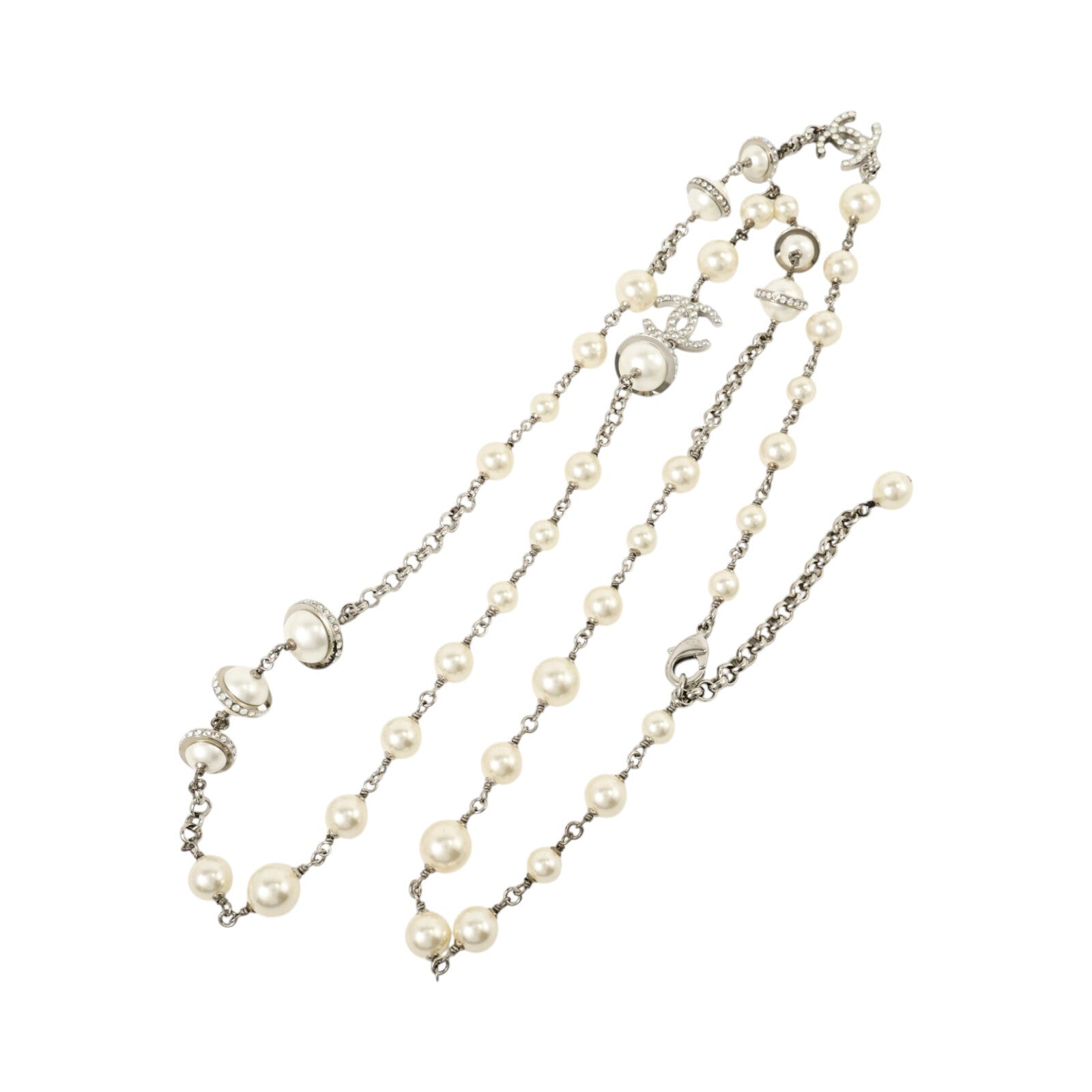 CHANEL 金屬/PVC Necklace項鏈