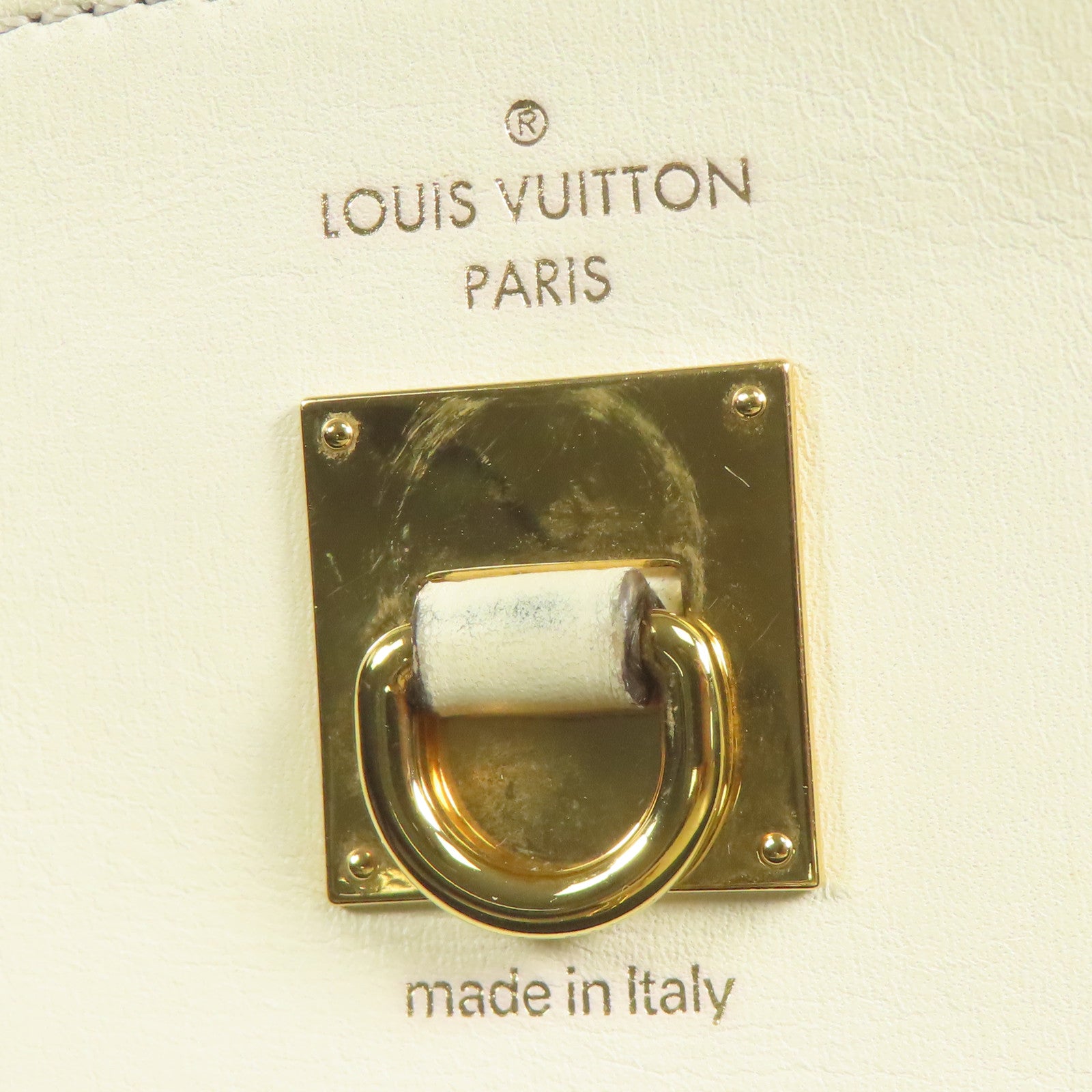 LOUIS VUITTON LV GHW City Steamer 2way Shoulder Bag M53072 CalfSkin Leather