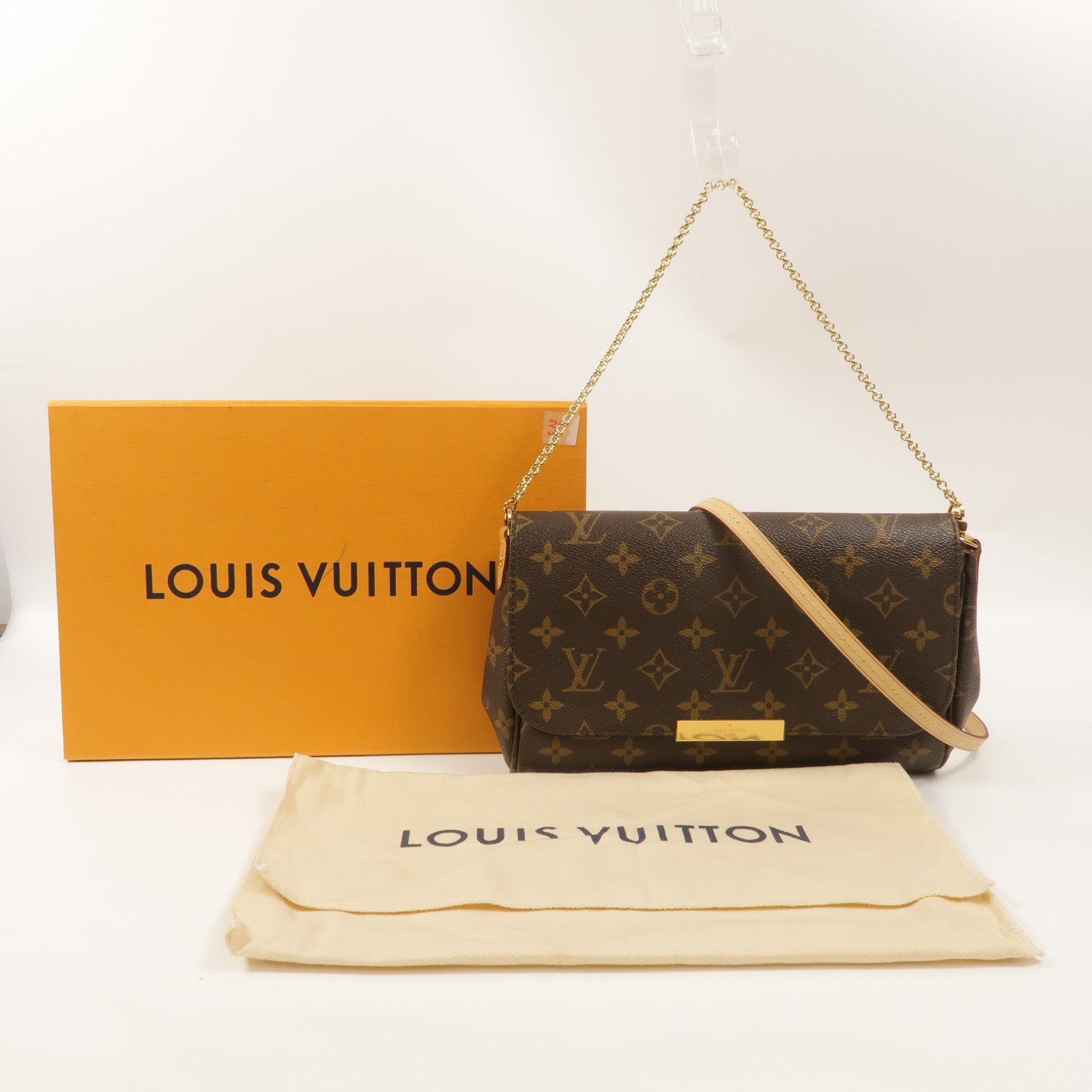 LOUIS VUITTON Monogram Favorite MM鏈帶手挽肩背兩用袋