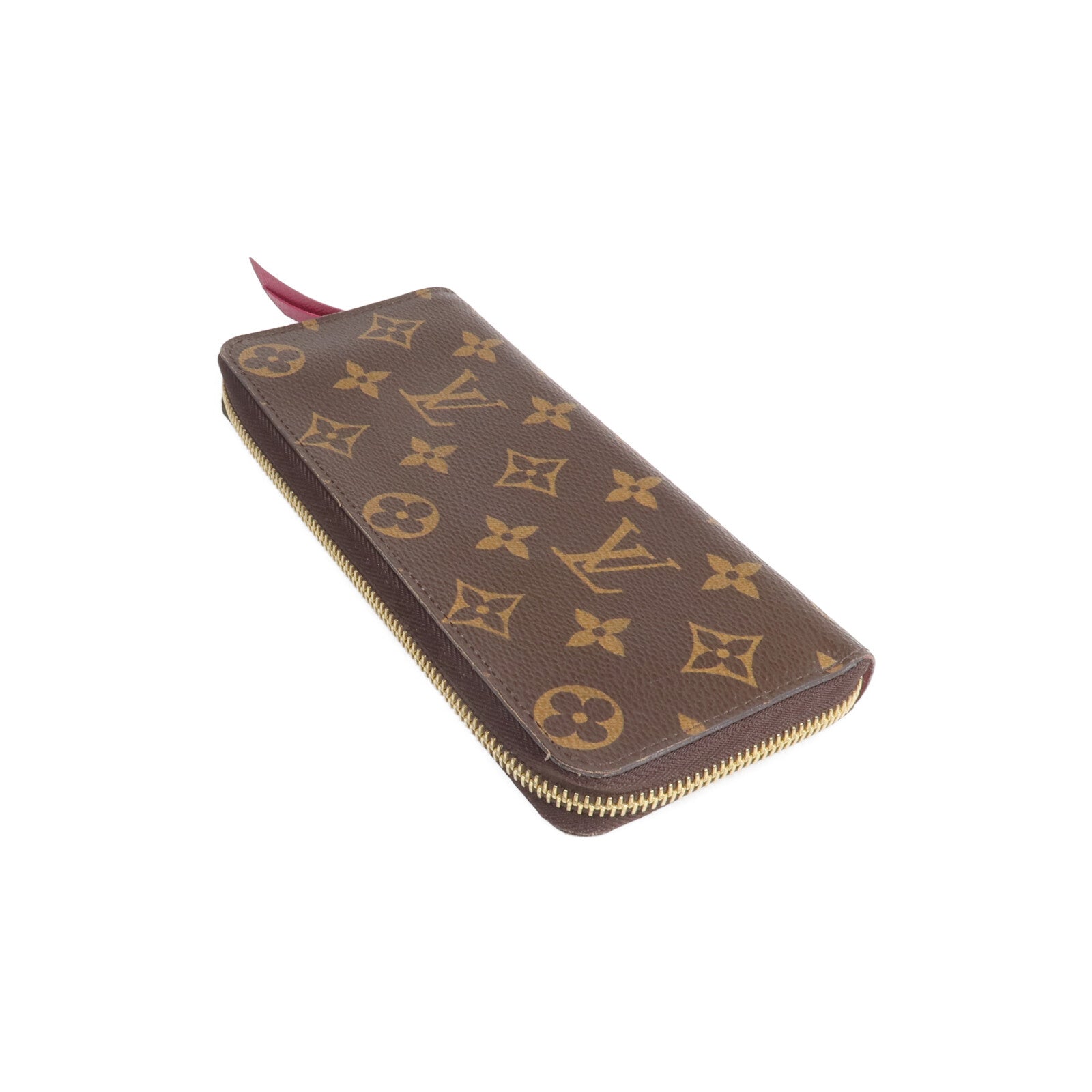 LOUIS VUITTON Monogram Clemence Wallet金扣長錢包