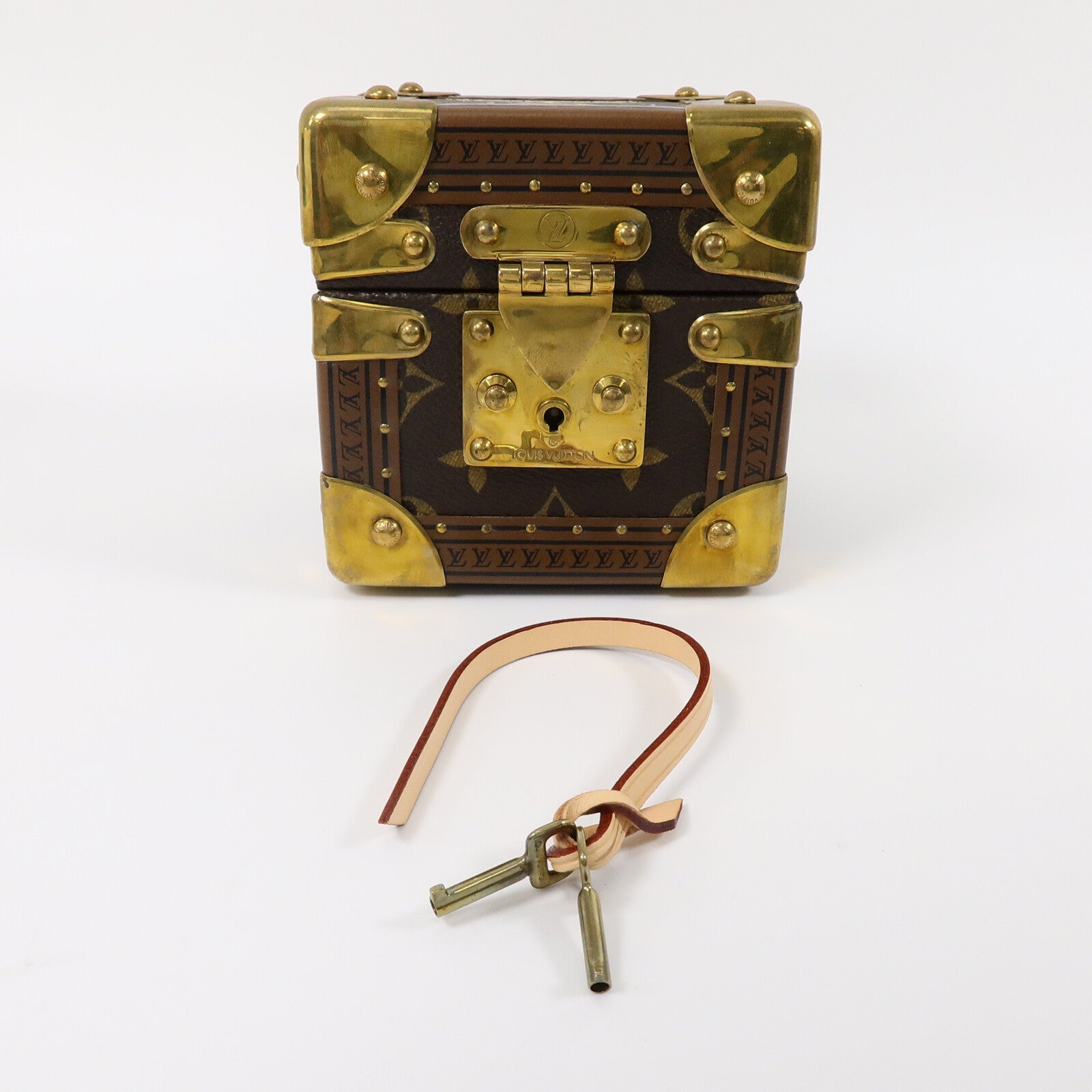LOUIS VUITTON Monogram Coffret Merveilles Jewelry Box珠寶盒