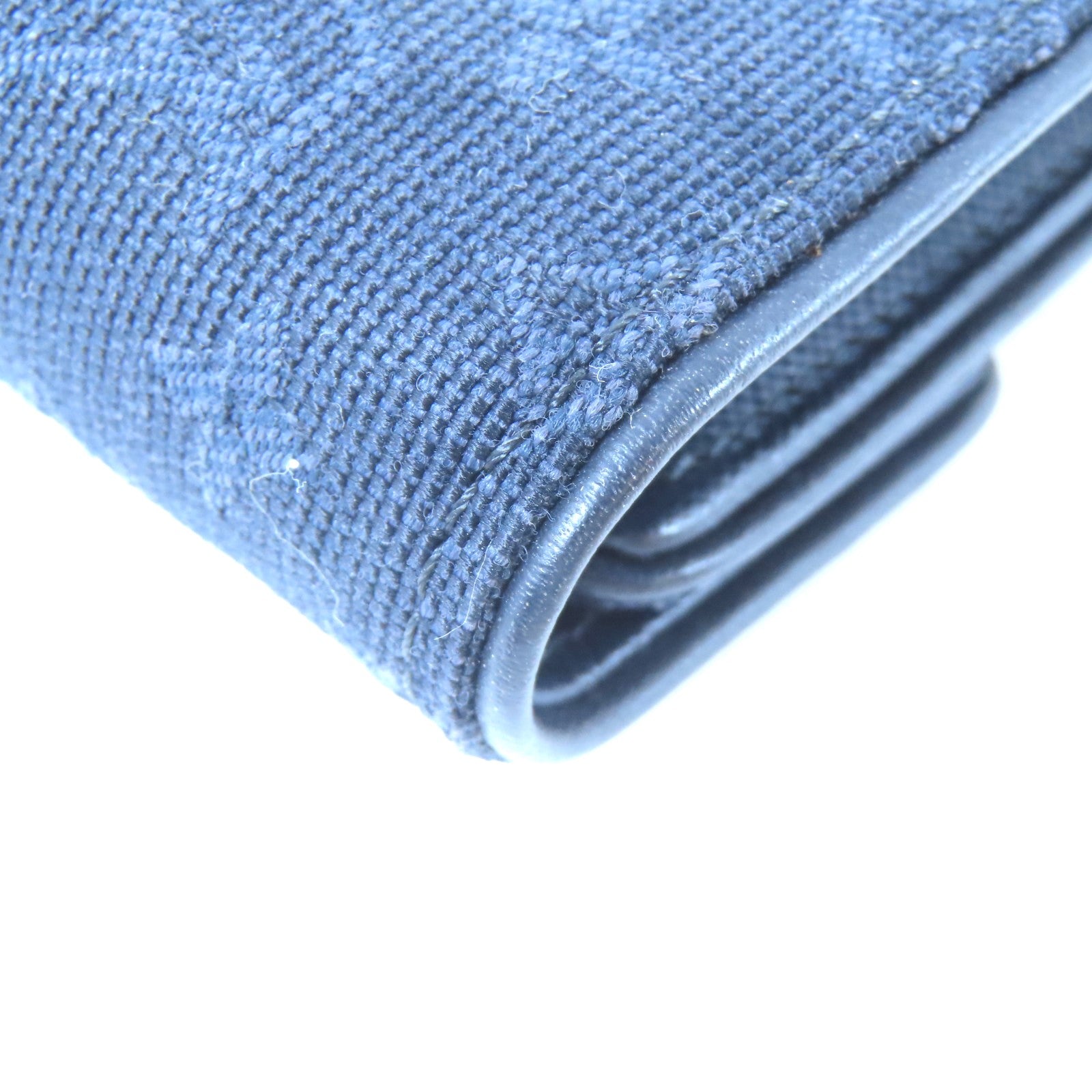 LOUIS VUITTON Monogram Wallet金扣錢包深藍色