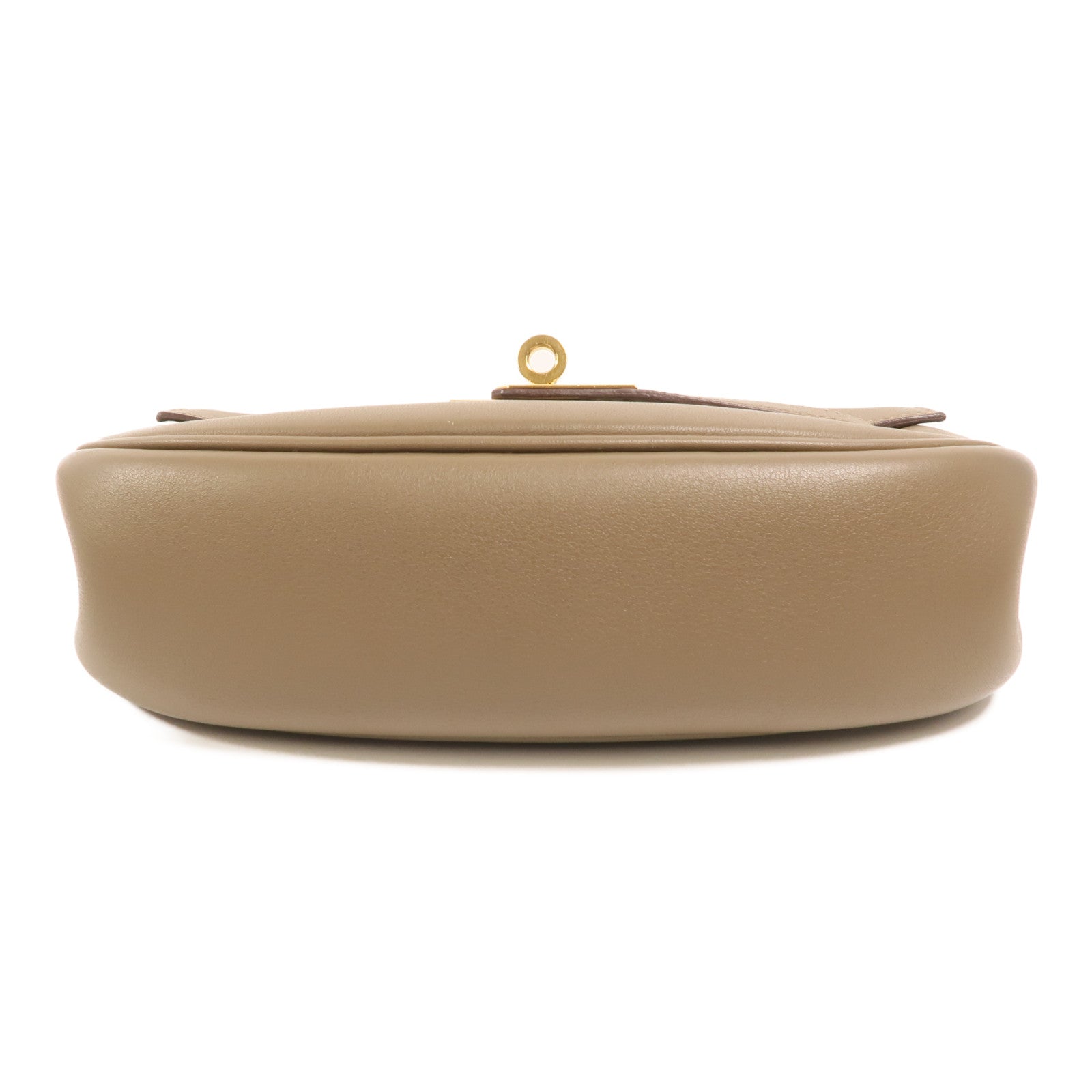 HERMES Swift皮革Kelly Moove肩背袋Etoupe