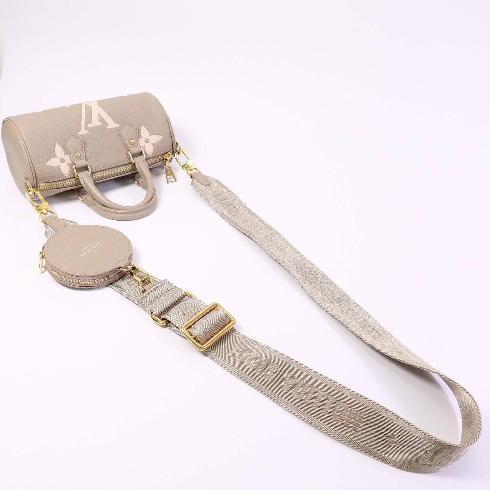 LOUIS VUITTON Monogram Empreinte Papillon BB手挽肩背兩用袋