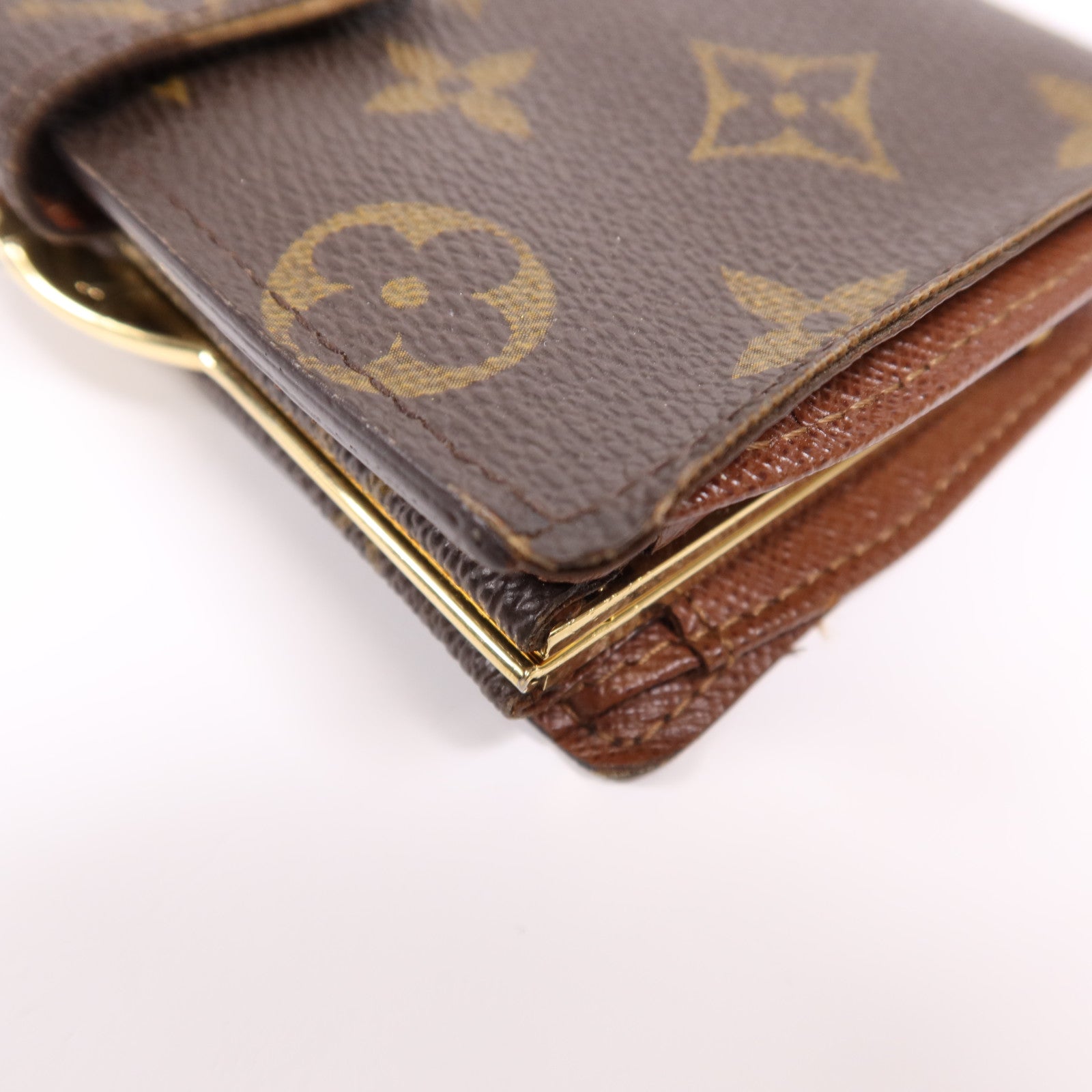 LOUIS VUITTON Monogram Portefeuille Viennois金扣錢包