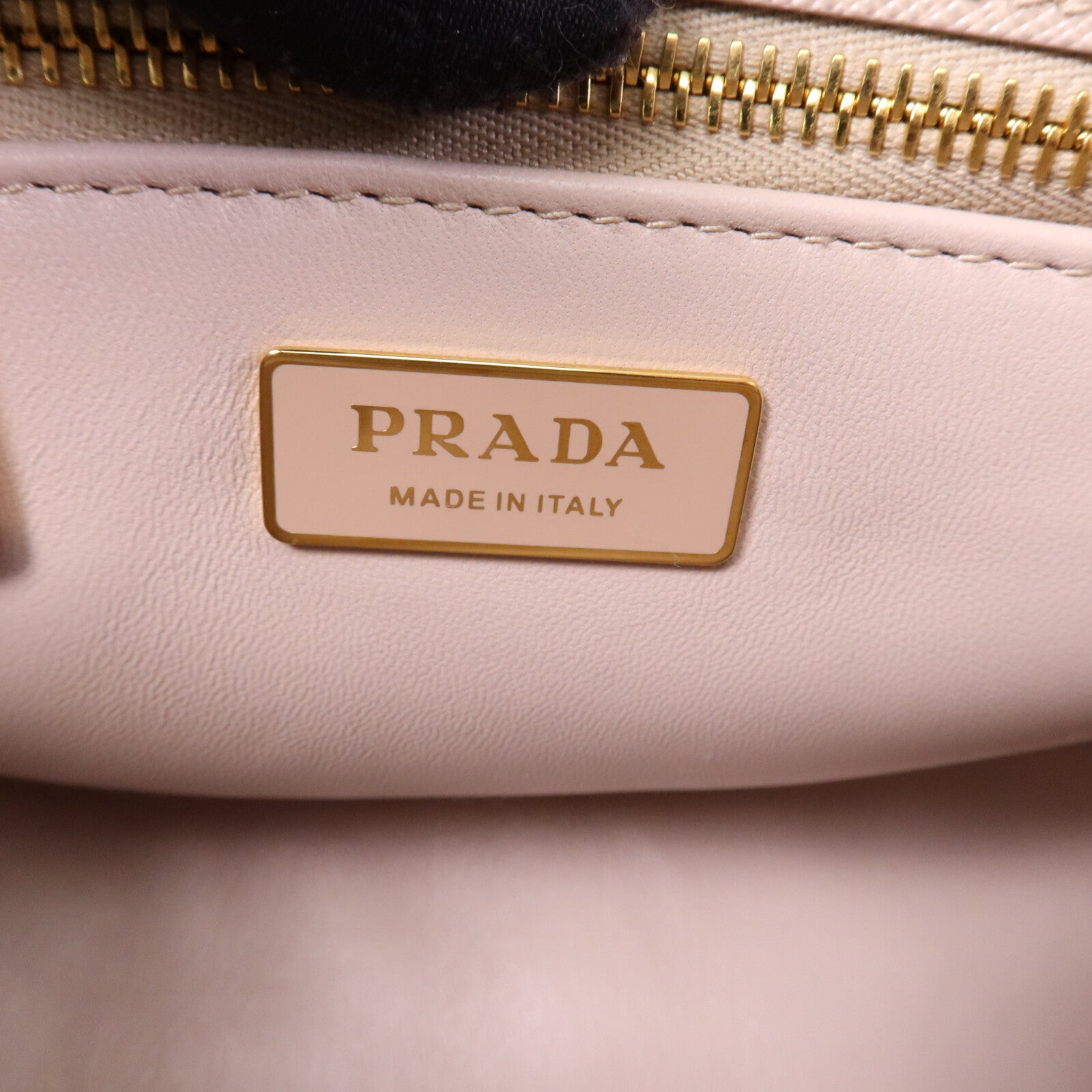 PRADA 牛皮皮革Galleria Saffiano金扣手挽肩背兩用袋