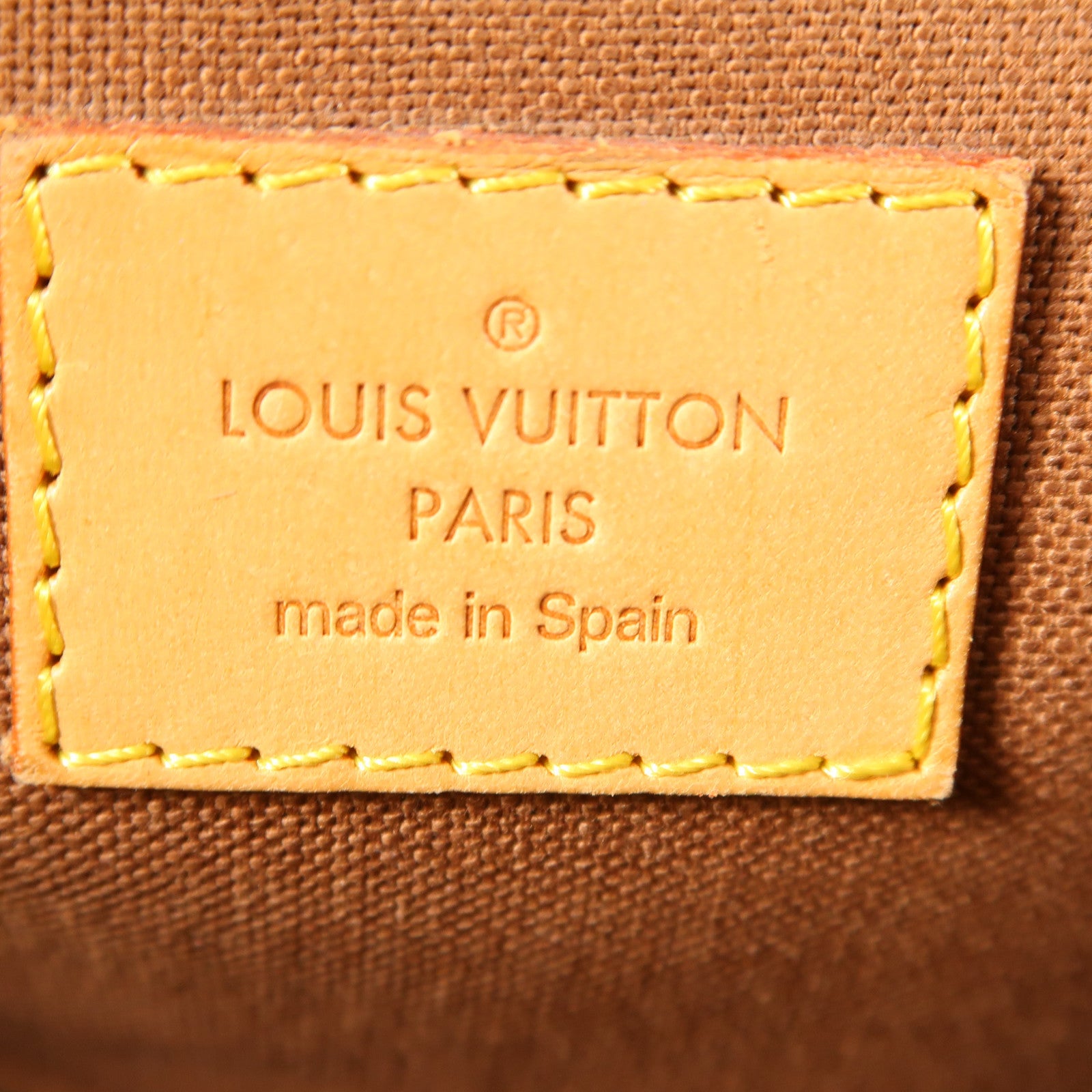 LOUIS VUITTON 【激減優惠】Monogram Cabas Beaubourg金扣肩背袋啡色