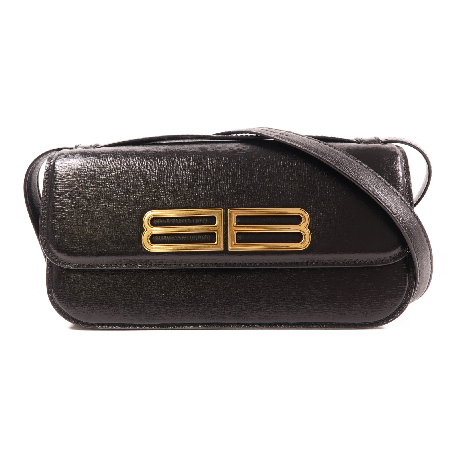 BALENCIAGA 【激減優惠】牛皮皮革Gossip金扣肩背袋