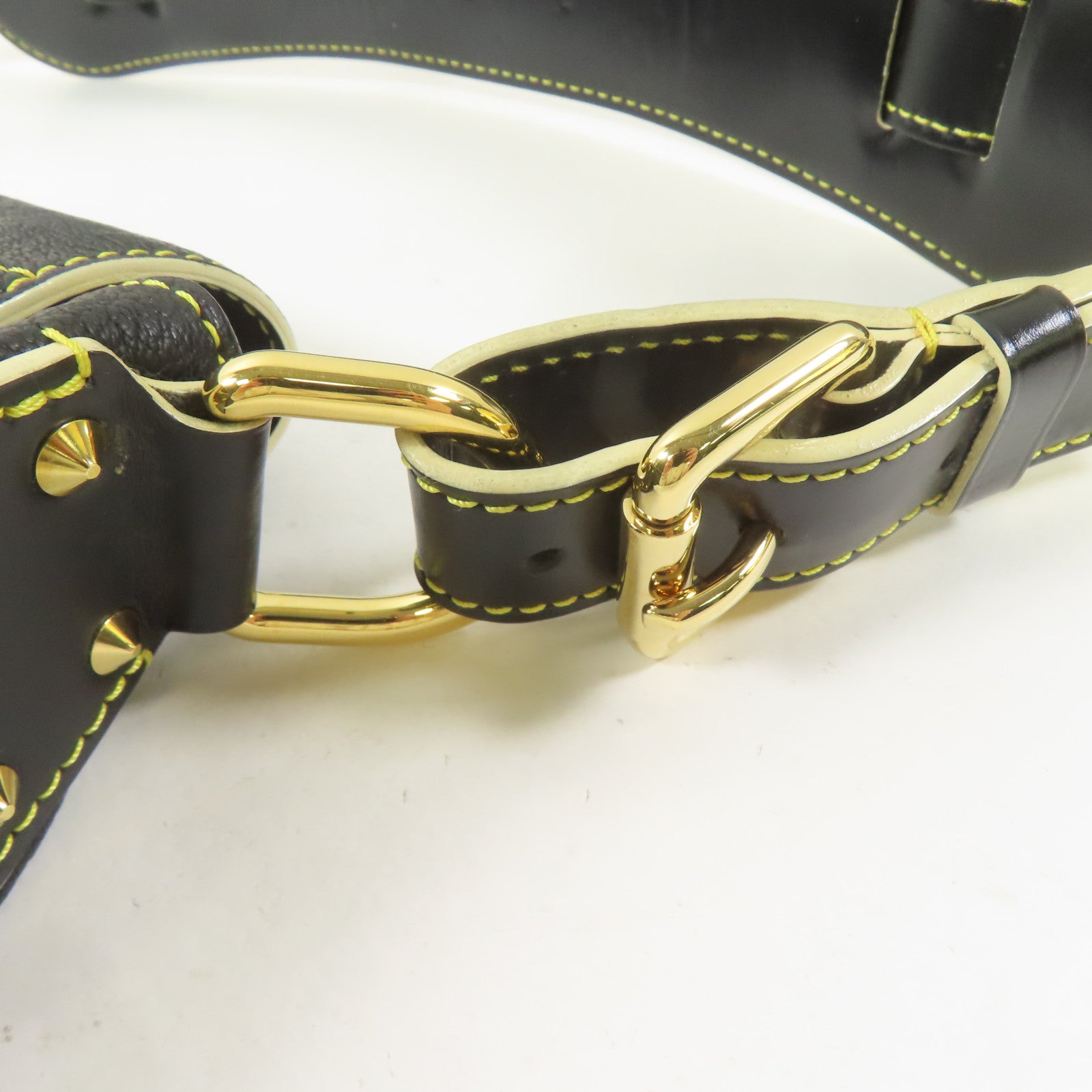 LOUIS VUITTON Suhari Suhari Confidant金扣肩背袋黑色
