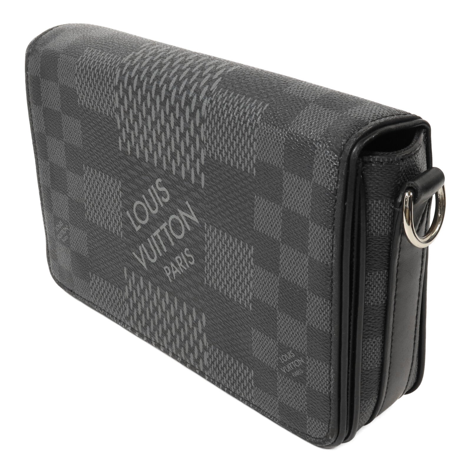 LOUIS VUITTON Damier Graphite Studio Messenger肩背袋