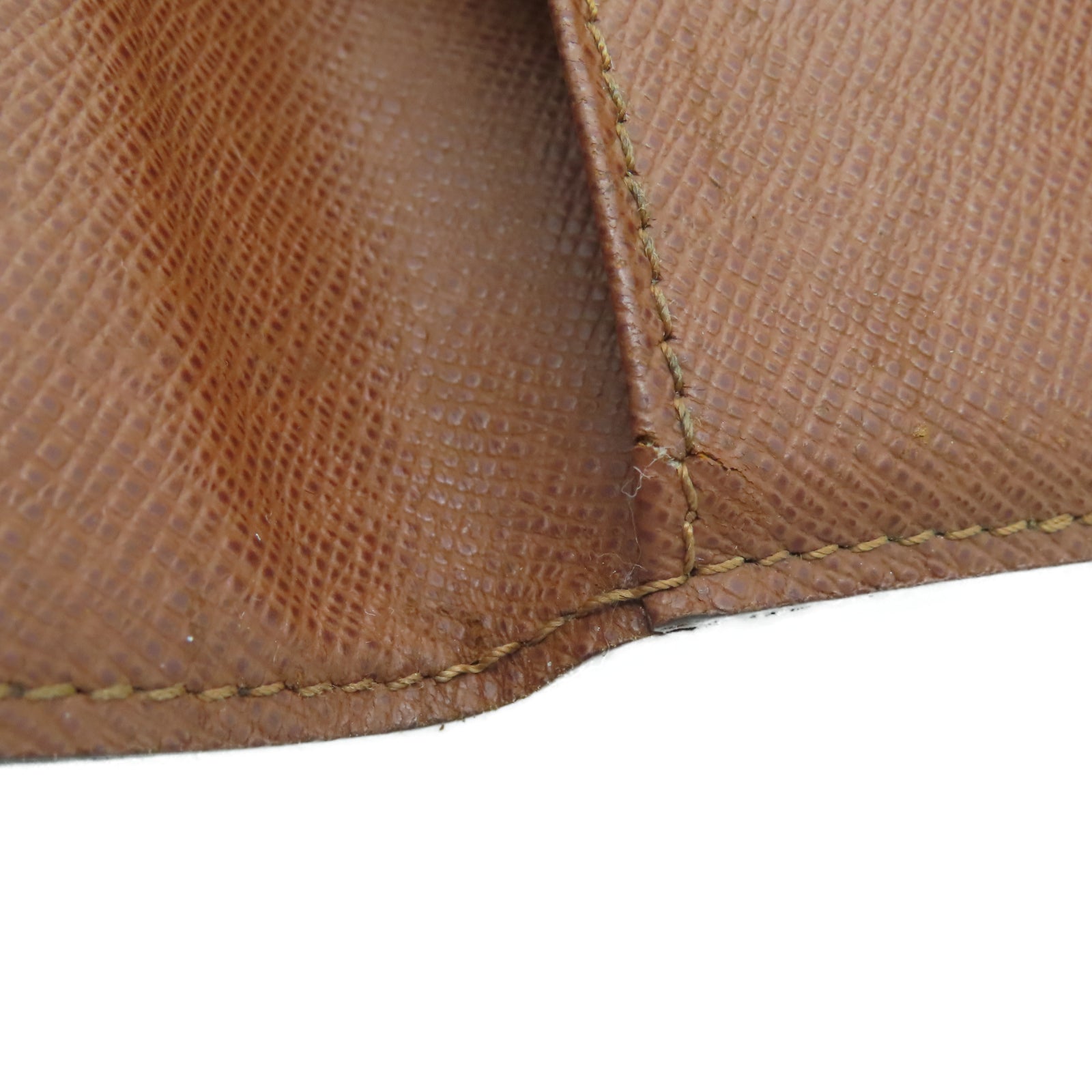 LOUIS VUITTON Monogram 6 Key Holder金扣锁匙包棕色