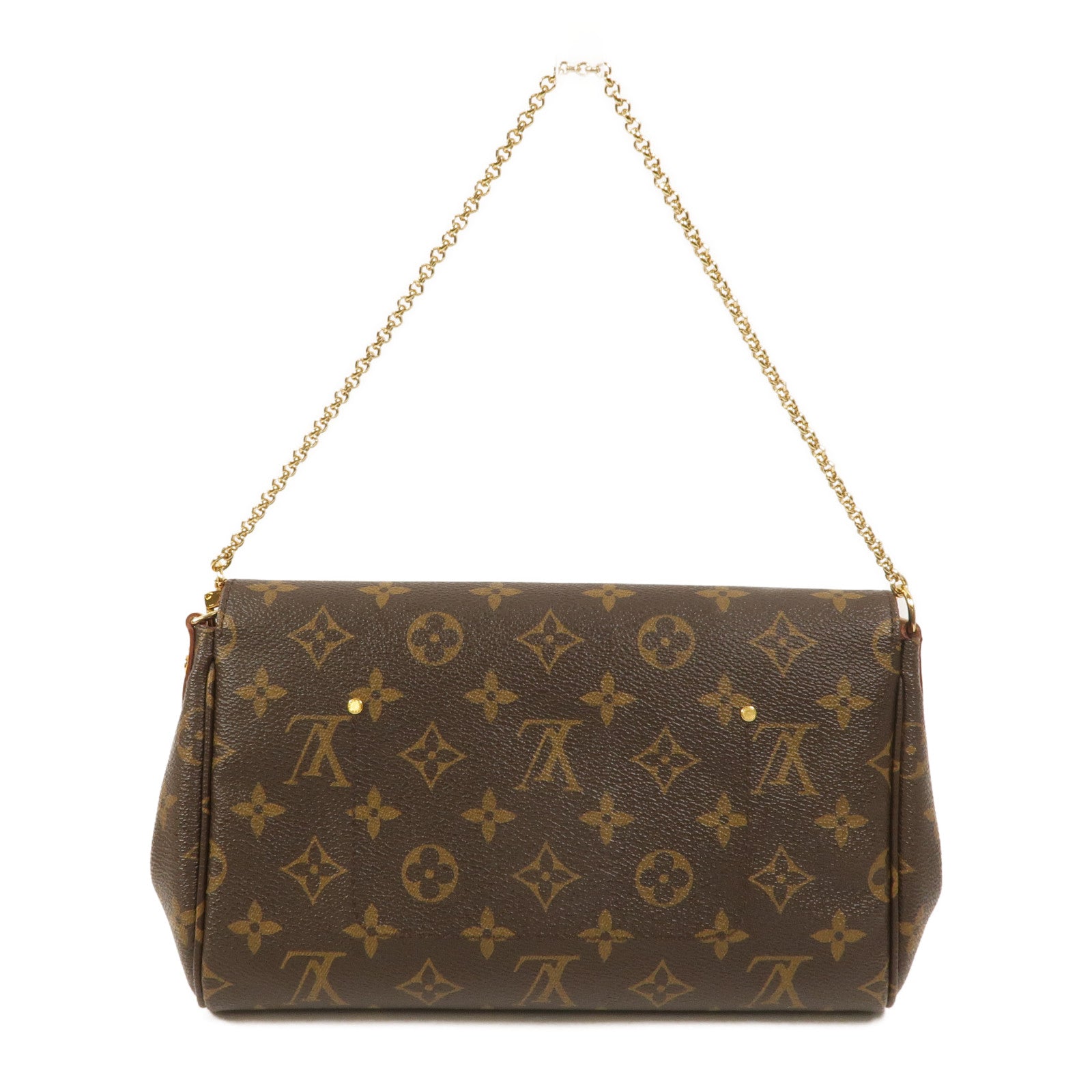 LOUIS VUITTON Monogram Favorite MM鏈帶手挽肩背兩用袋