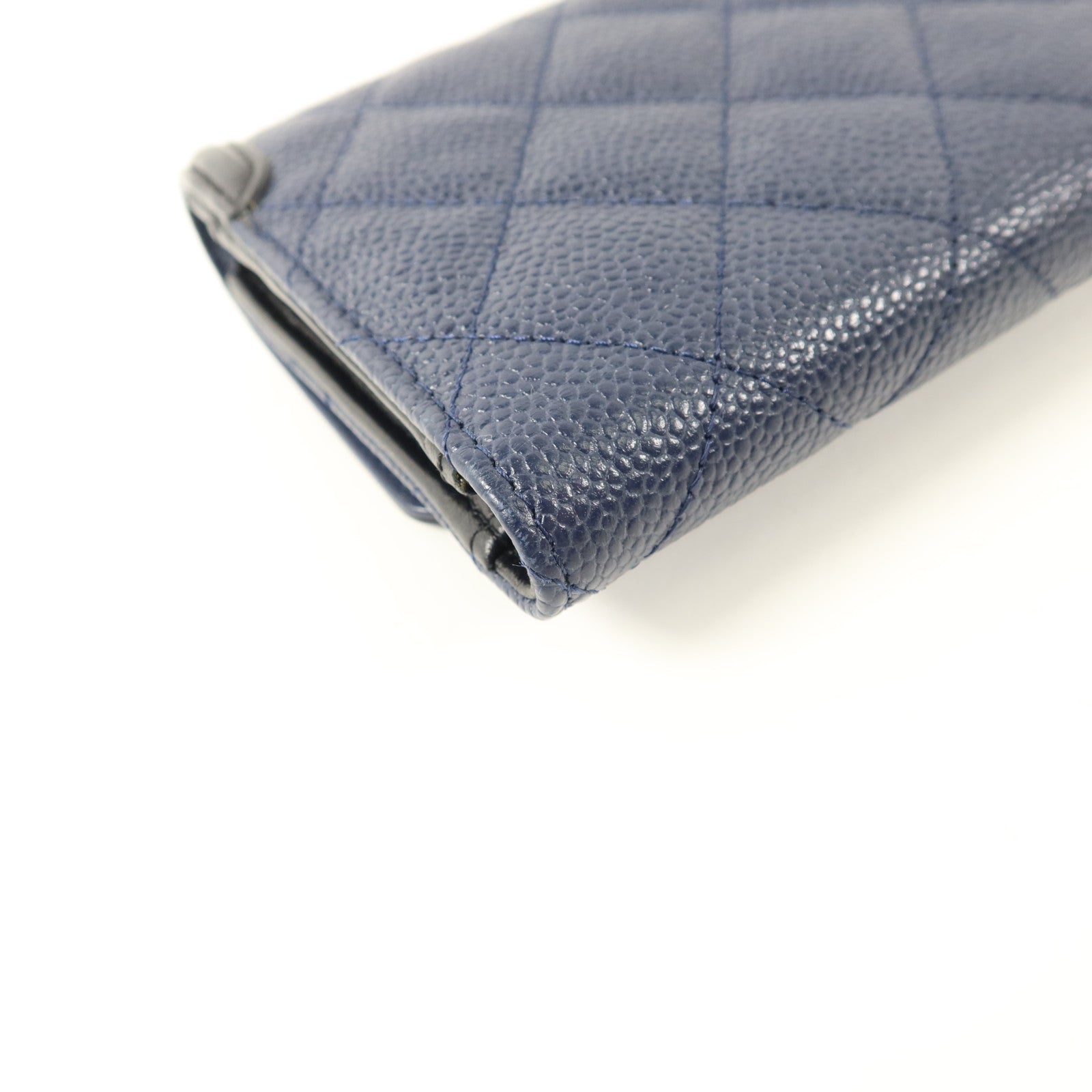 CHANEL 牛皮皮革CC Filigree Flap Wallet錢包