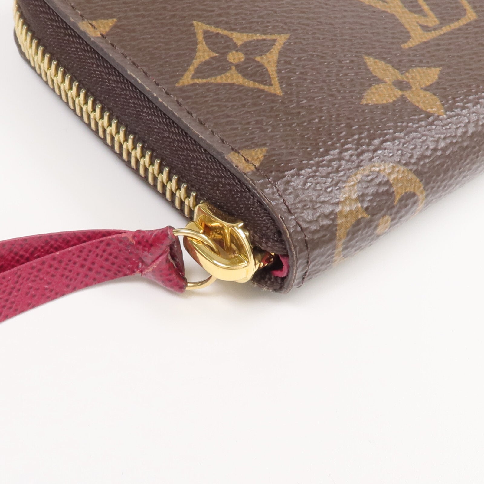 LOUIS VUITTON Monogram Clemence Wallet金扣長錢包