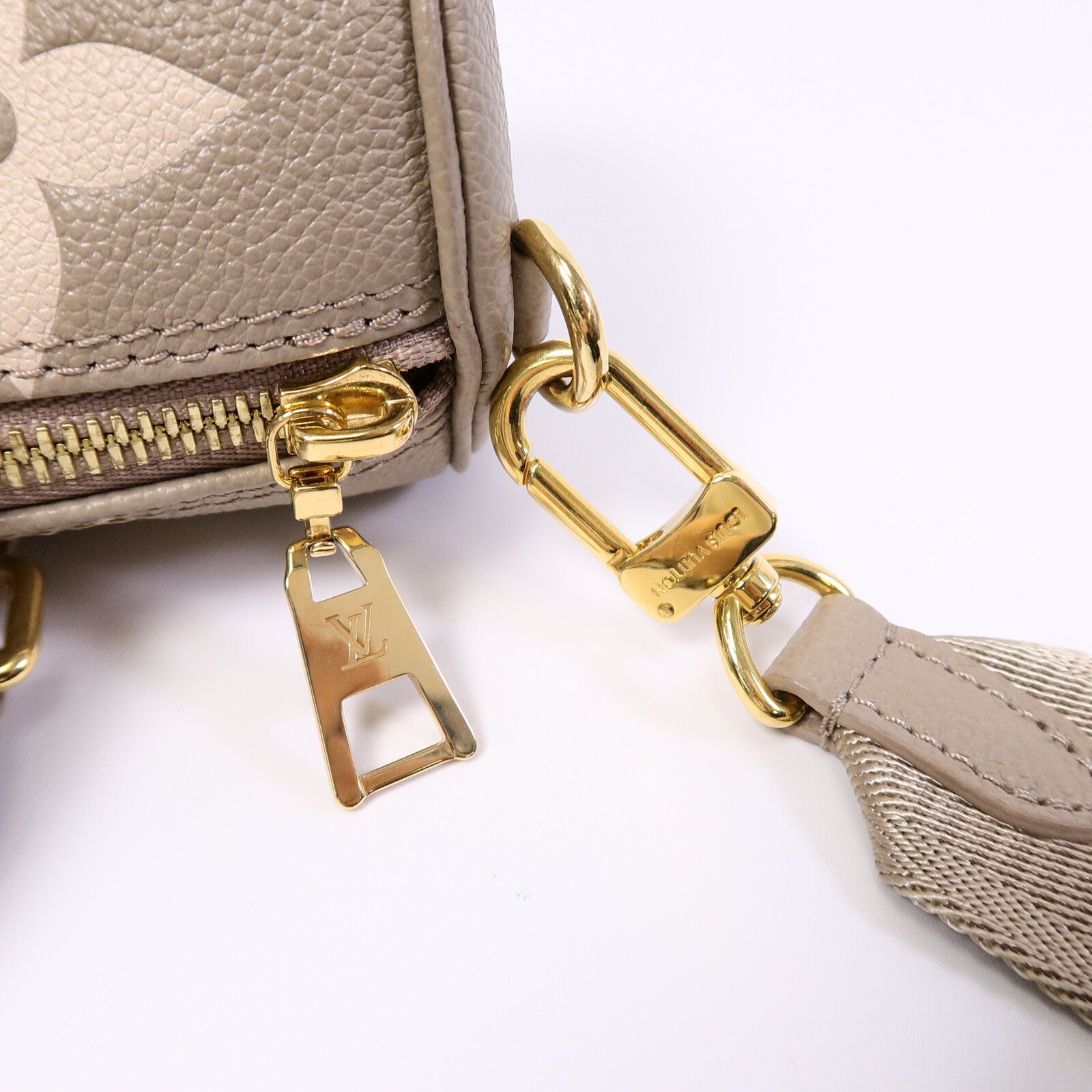 LOUIS VUITTON Monogram Empreinte Papillon BB手挽肩背兩用袋