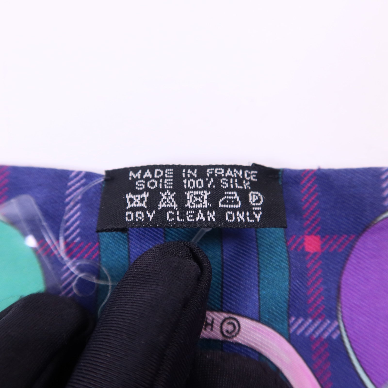 HERMES 絲質Twilly絲巾