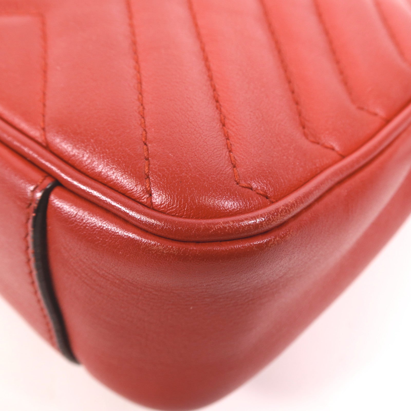 GUCCI 牛皮皮革GG Marmont Shoulder Bag金扣肩背袋