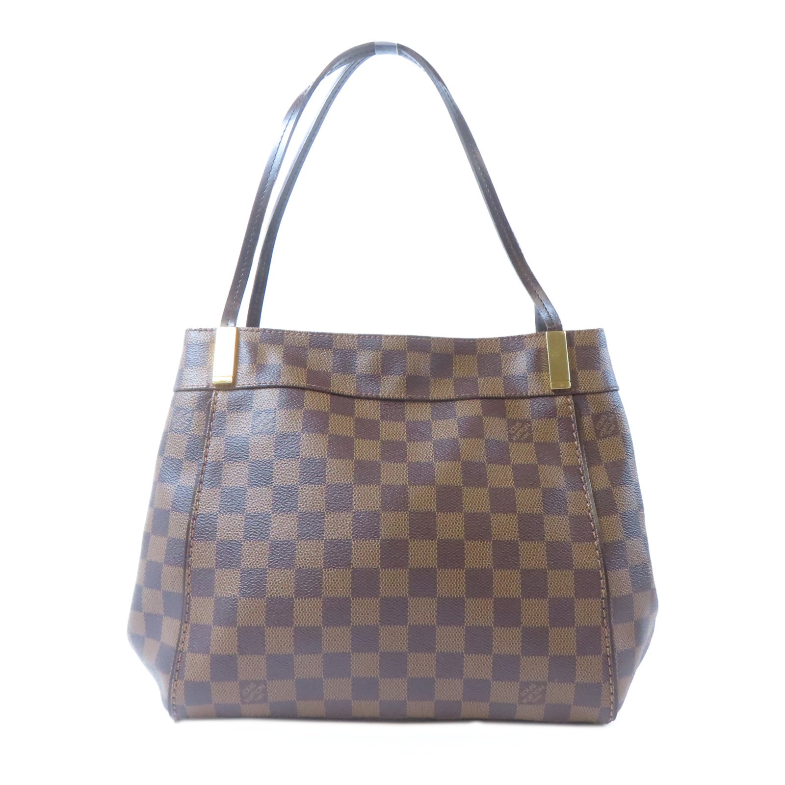 LOUIS VUITTON 【激減優惠】Damier Marylebone PM金扣肩背袋啡色
