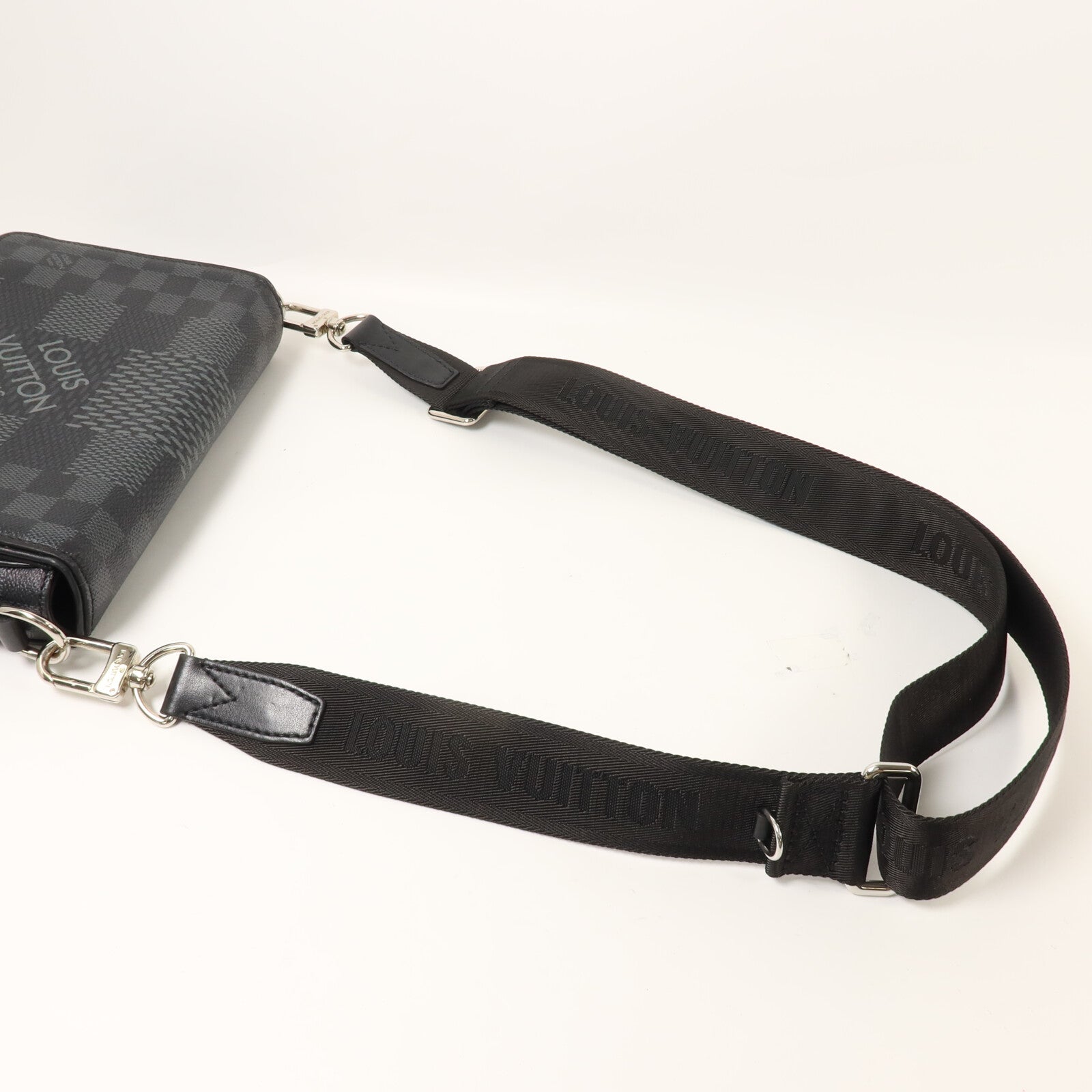 LOUIS VUITTON Damier Graphite Studio Messenger肩背袋