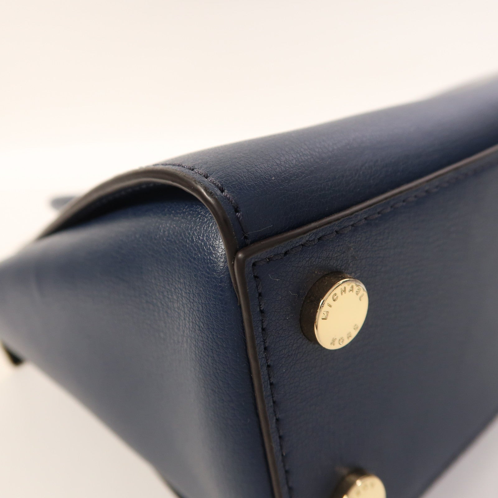 Michael Kors 【激減優惠】牛皮皮革2 Way Shoulder金扣手挽肩背兩用袋