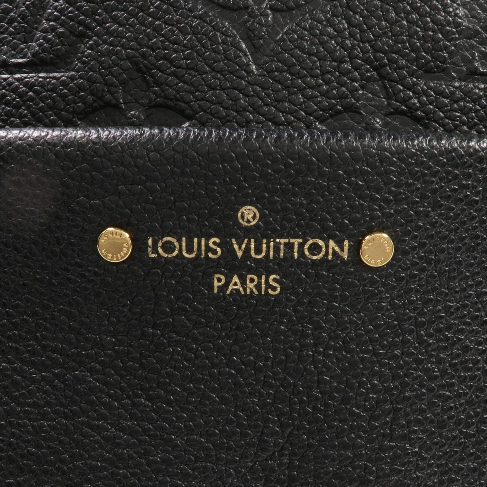 LOUIS VUITTON Monogram Empreinte Sorbonne金扣背包